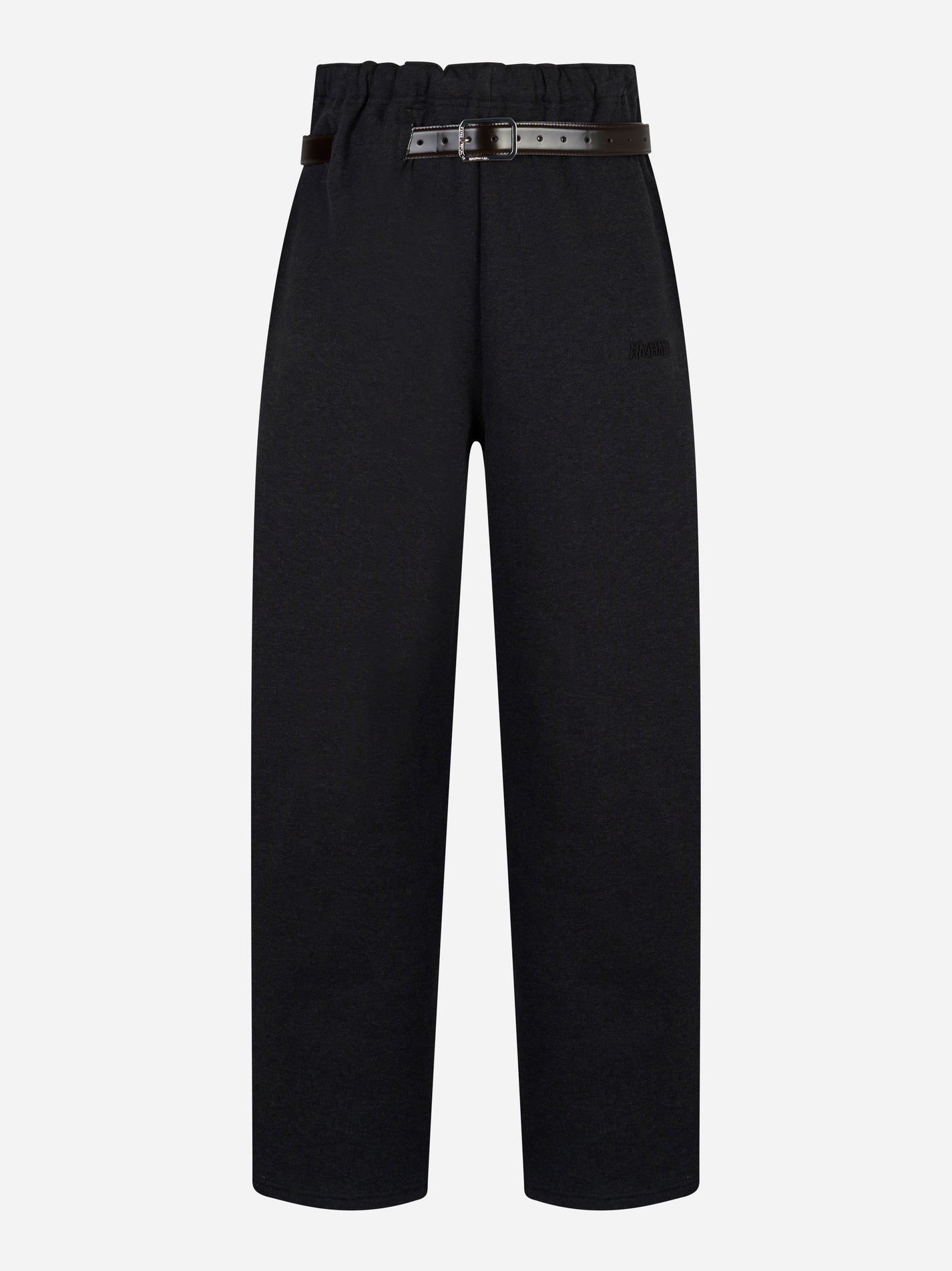 Pantalone MAGLIANO modello Provincia in jersey di cotone nero - vista frontale
