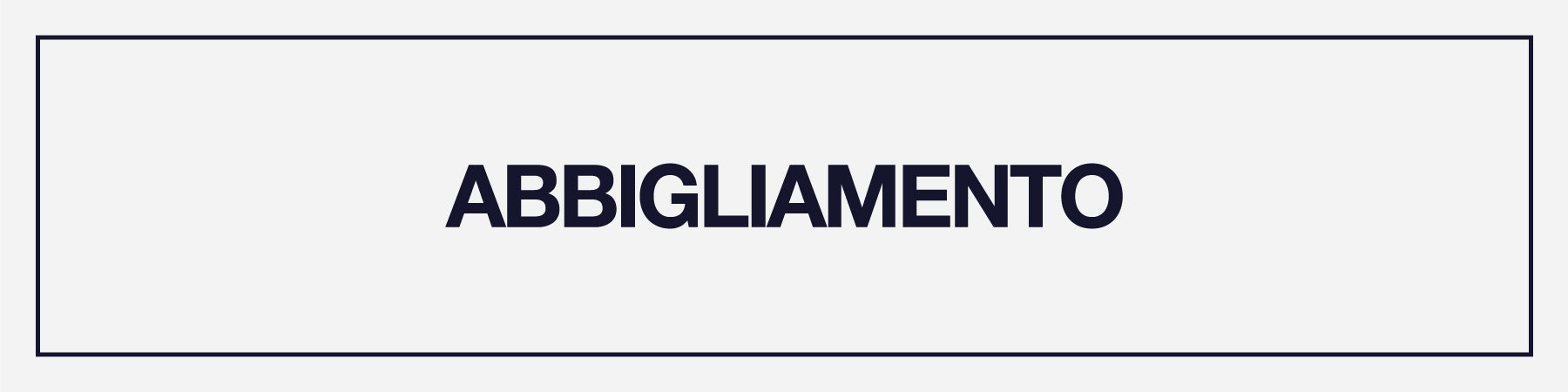 ABBIGLIAMENTO