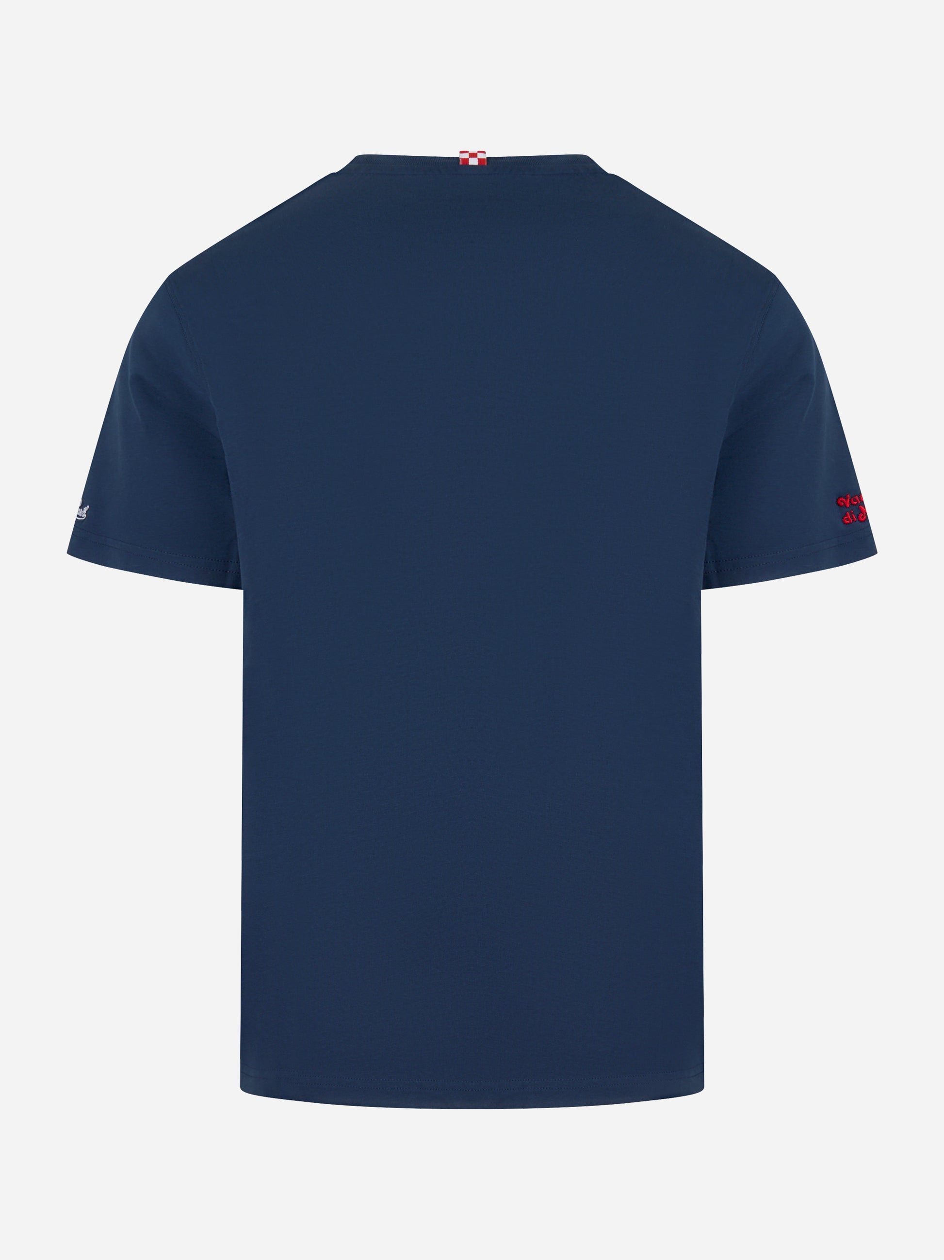 T-shirt Arnott Non Sono Bello Piaccio Blu