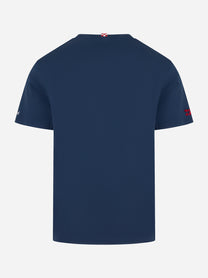 T-shirt Arnott Non Sono Bello Piaccio Blu
