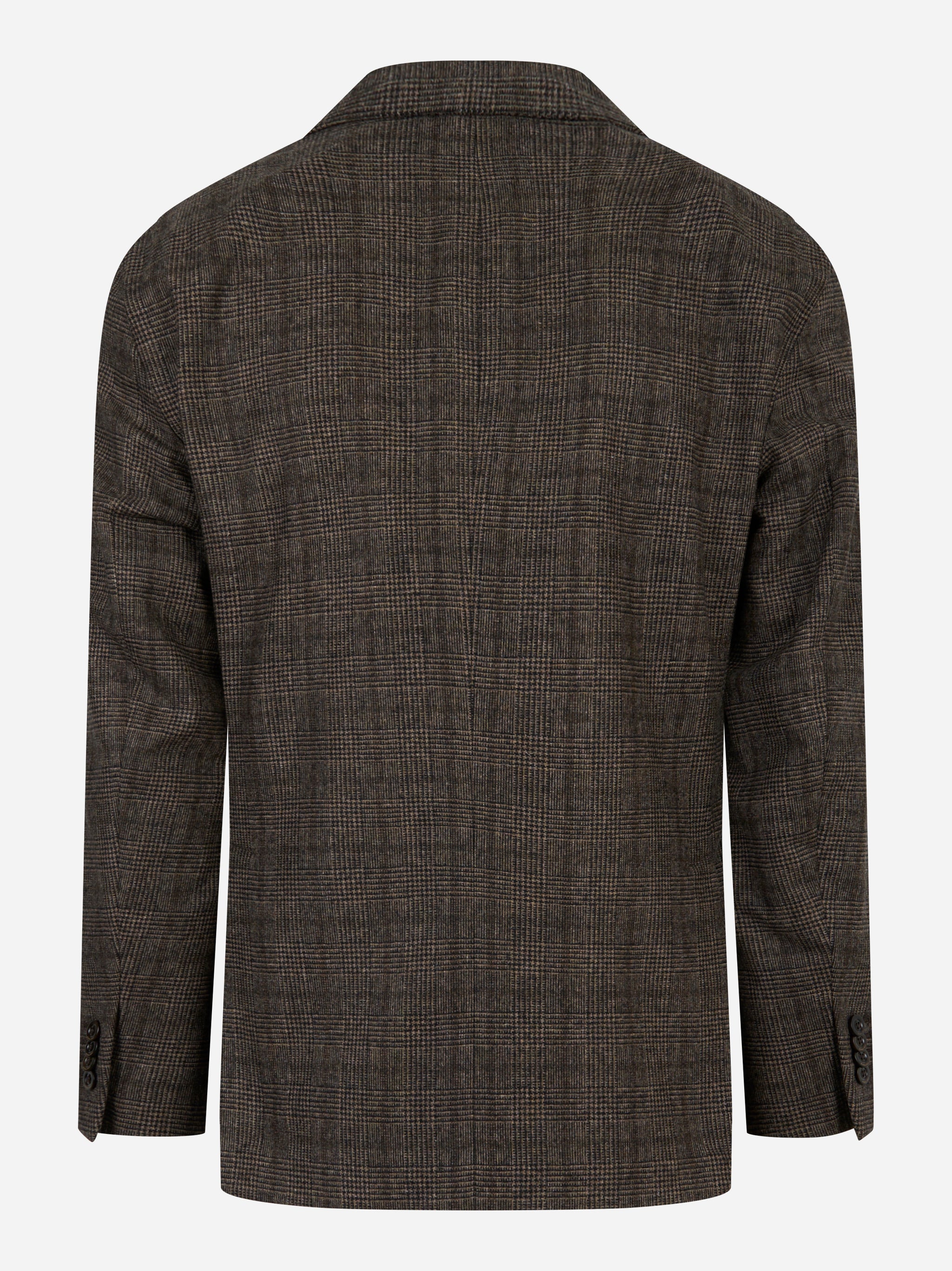 Blazer monopetto in lana Marrone