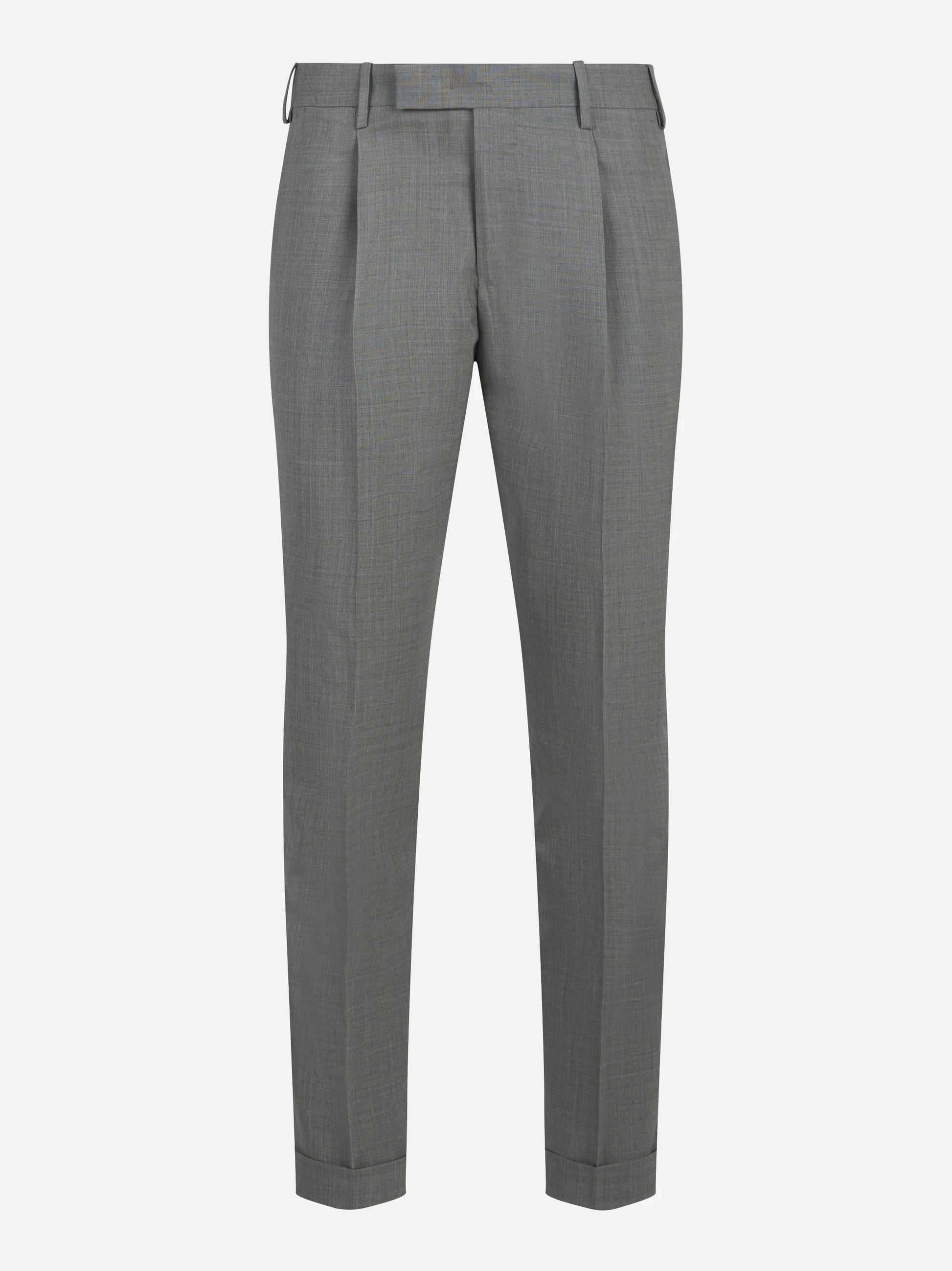 Pantalone Rebel in fresco lana stretch grigio