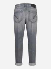 Jeans Koons loose fit in denim fermo grigio