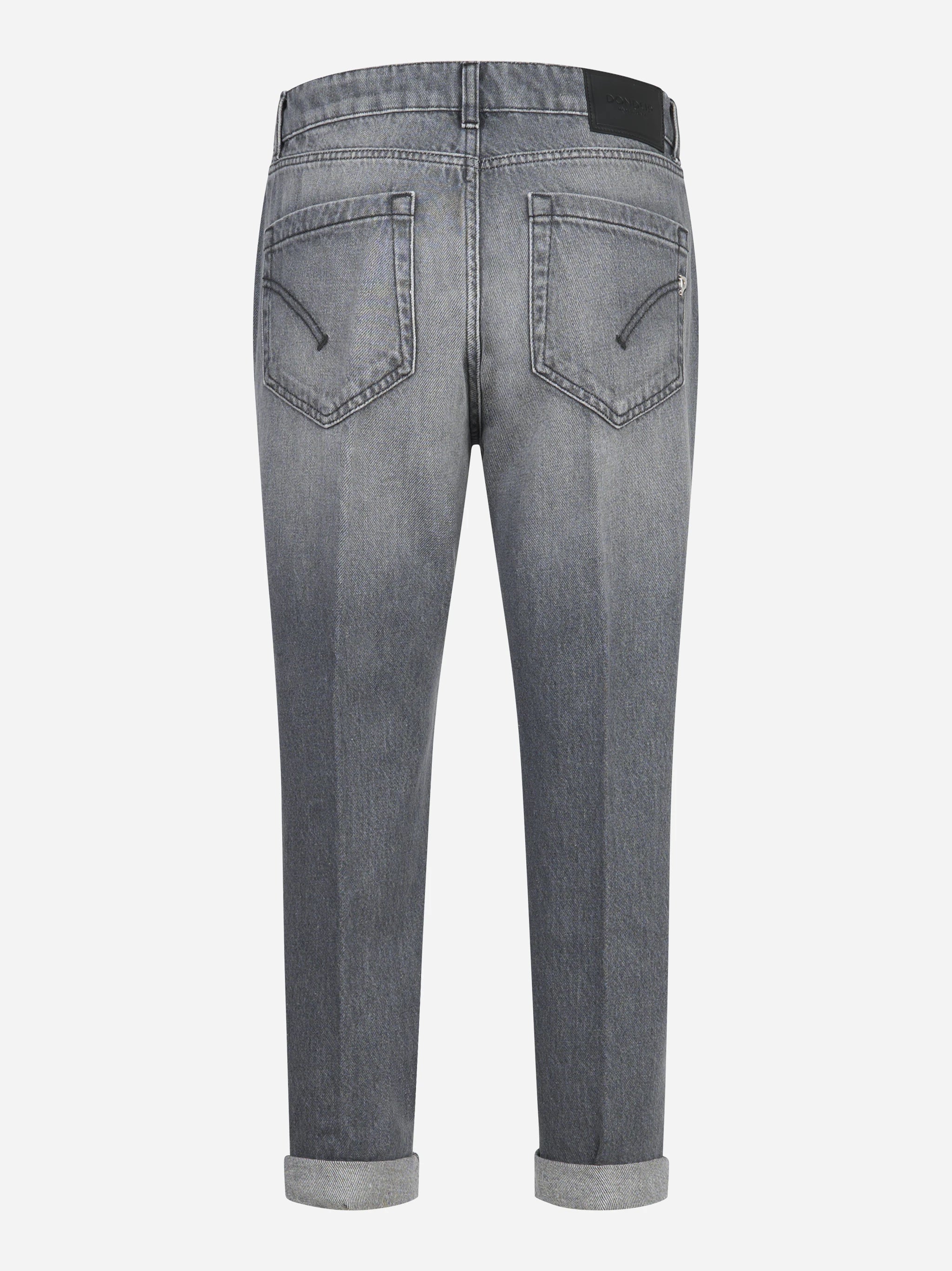 Jeans Koons loose fit in denim fermo grigio