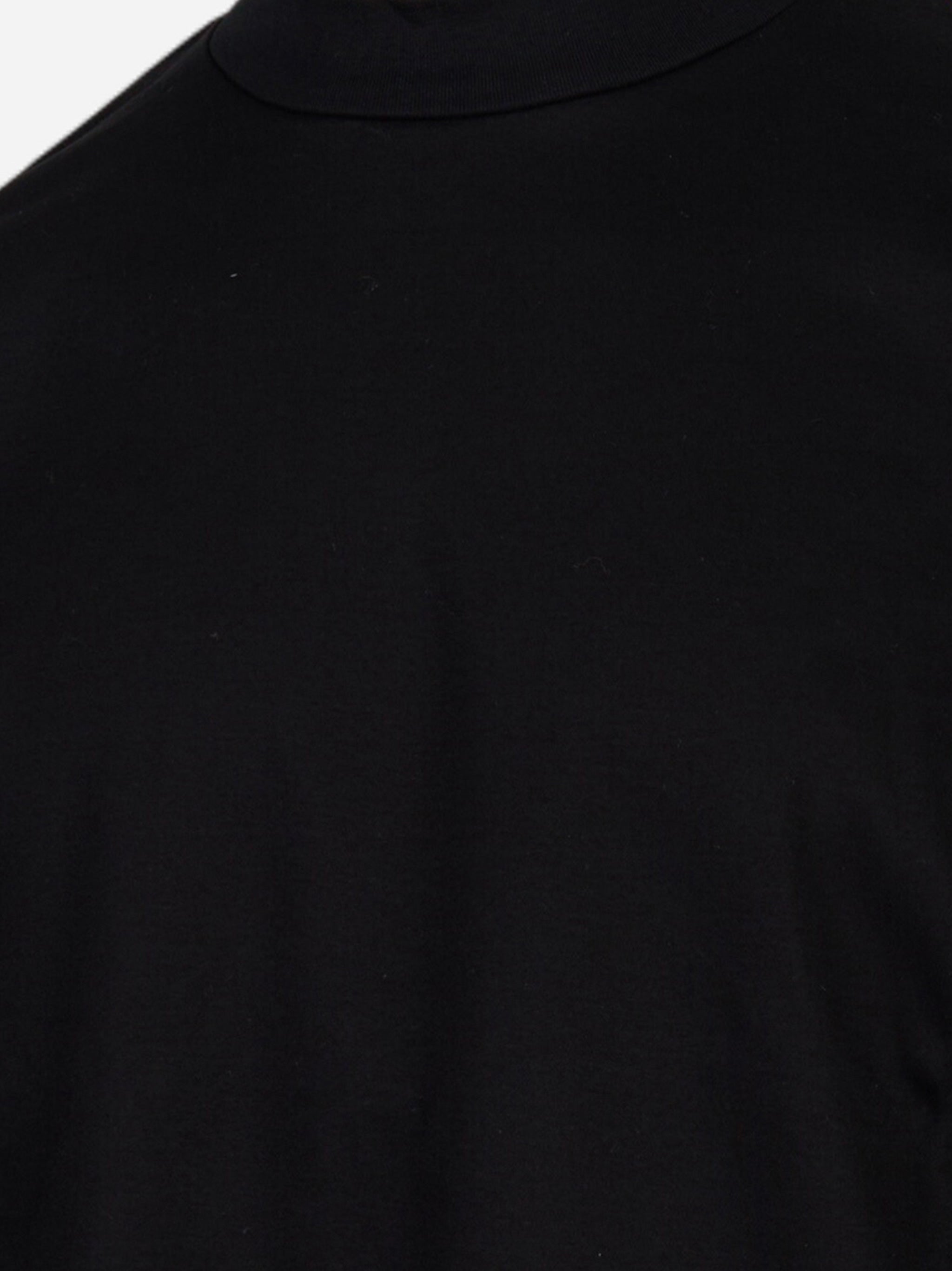 T-shirt girocollo oversize Nero