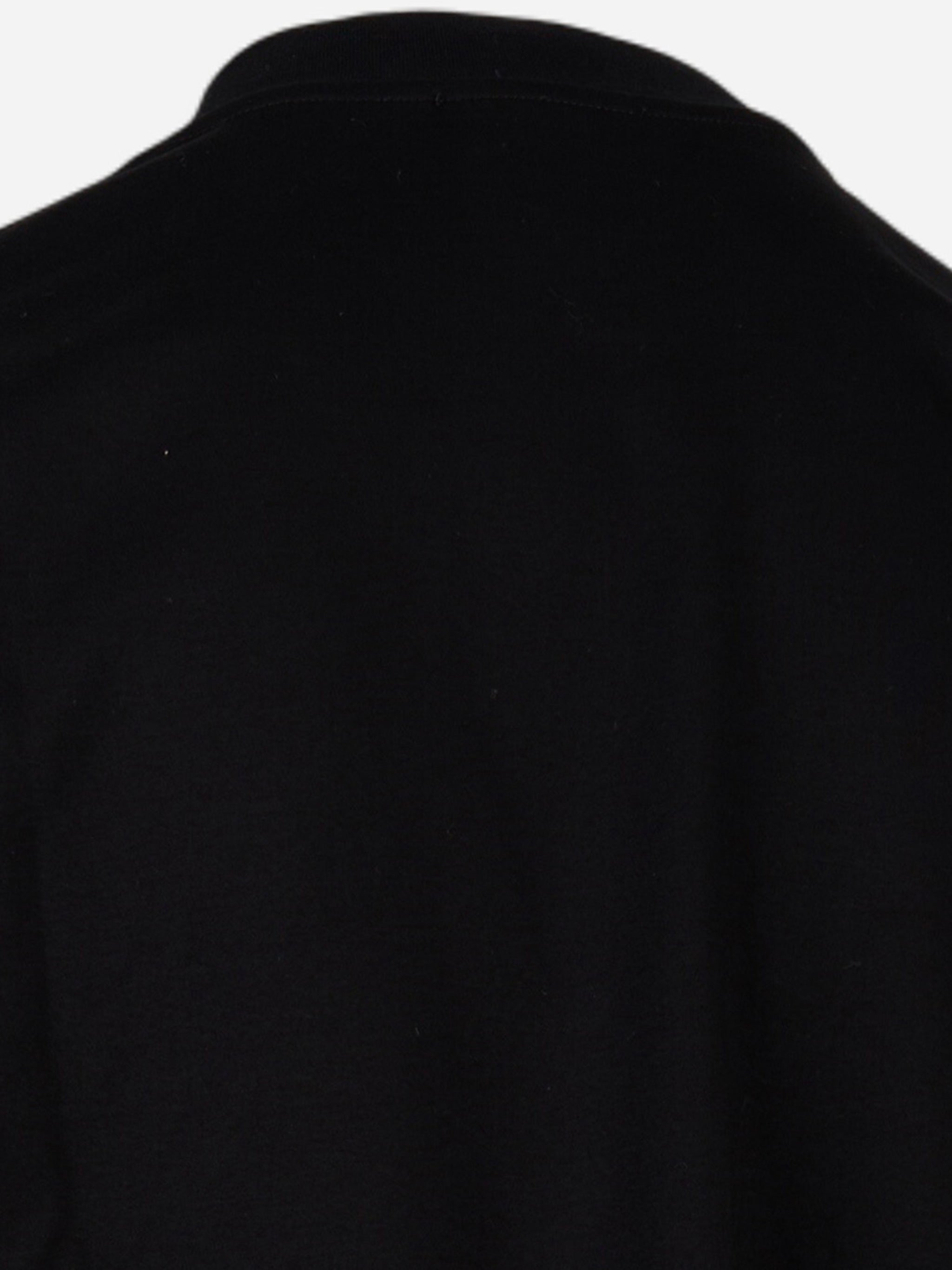 T-shirt girocollo oversize Nero