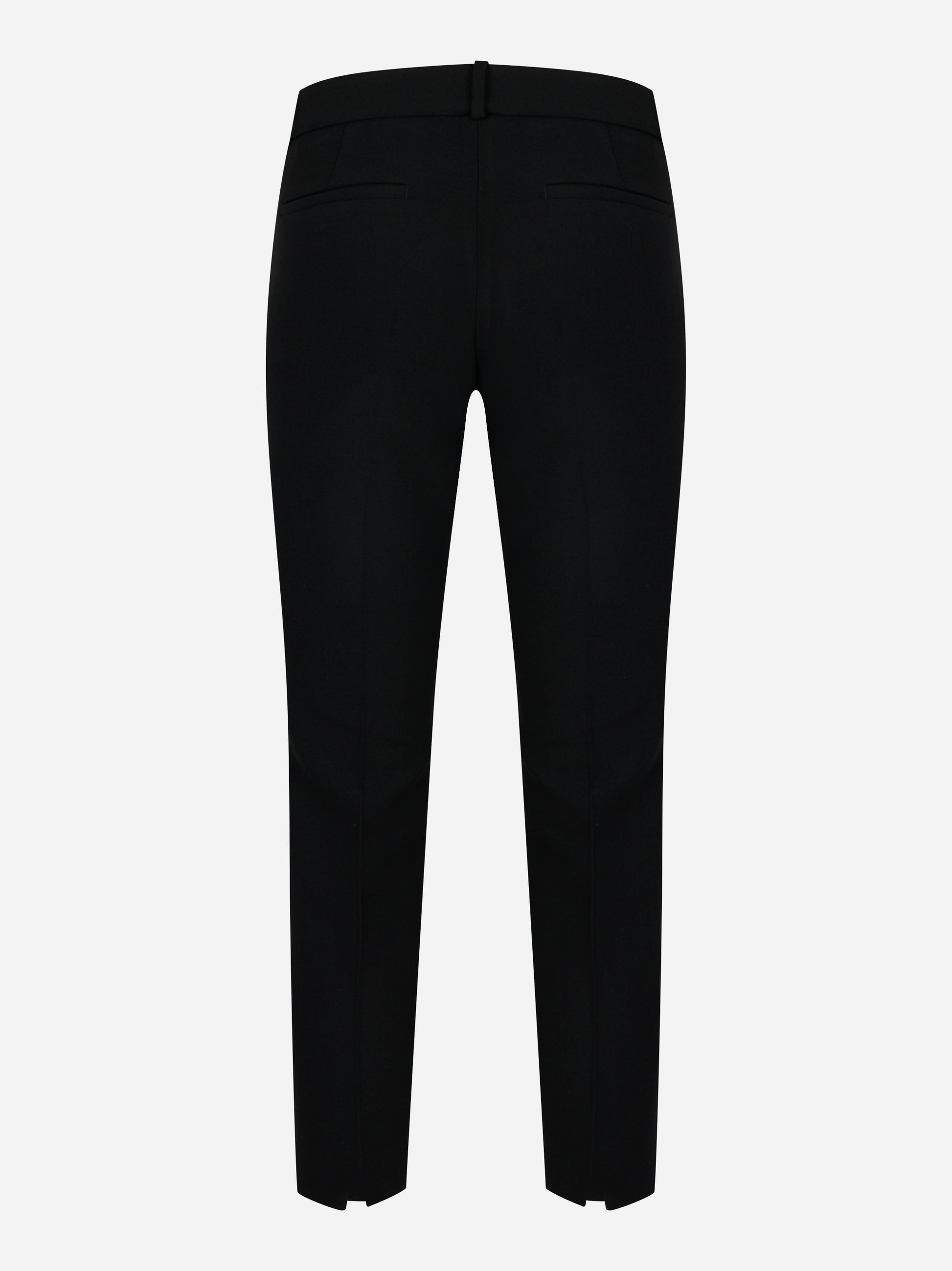 Pantalone tela tecnica double compatta e bielastica Nero