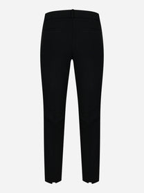 Pantalone tela tecnica double compatta e bielastica Nero
