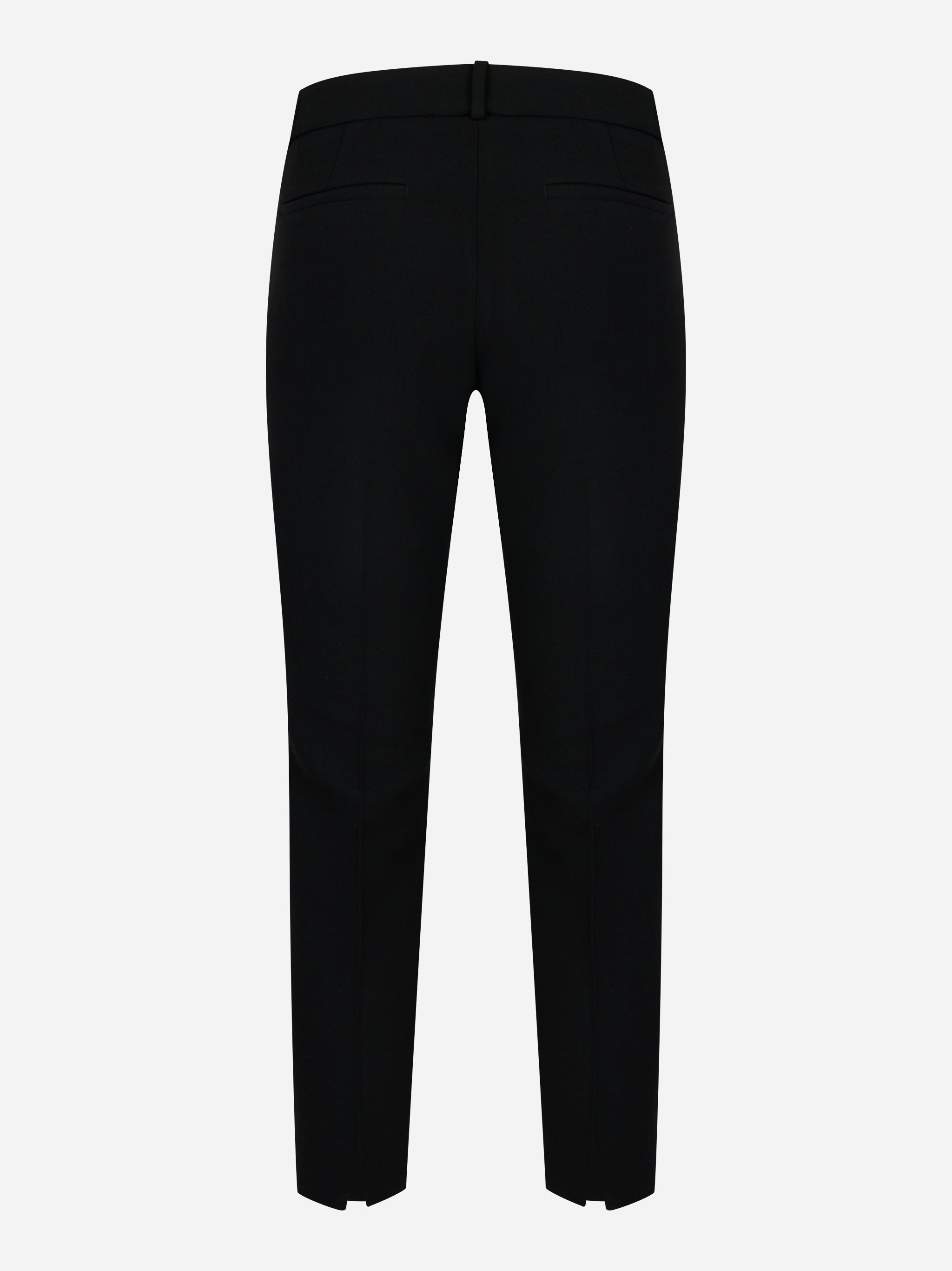 Pantalone tela tecnica double compatta e bielastica Nero