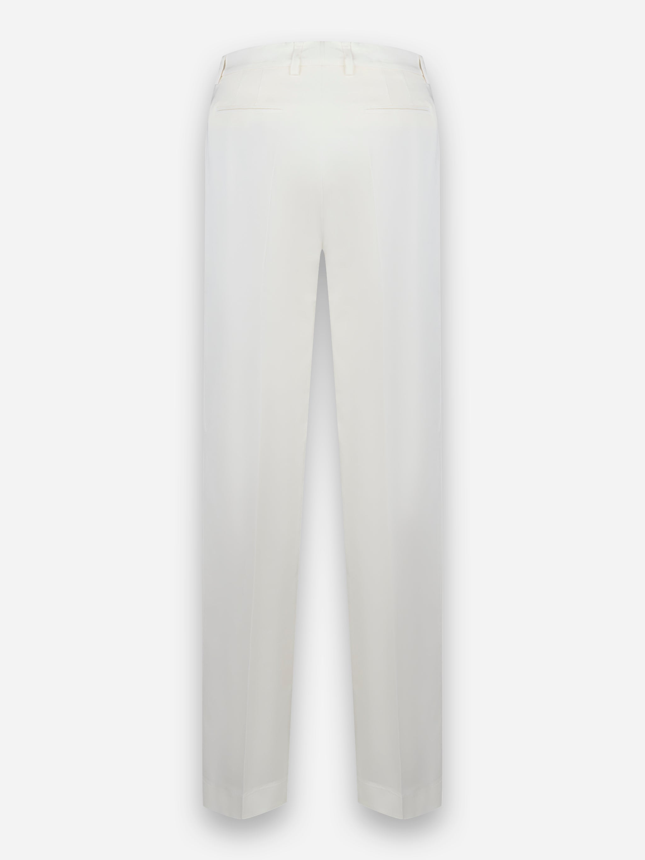 Pantalone Ambra regular fit in viscosa Bianco