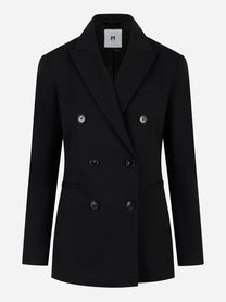 Blazer Bi-Stretch Wool Batavia Nero
