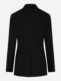 Blazer Bi-Stretch Wool Batavia Nero