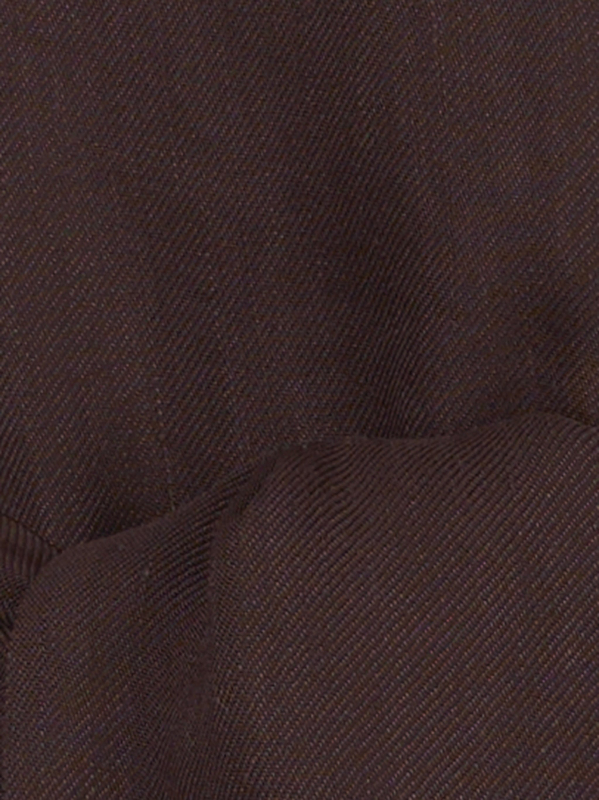 Gilet in gabardina di misto lino Marrone
