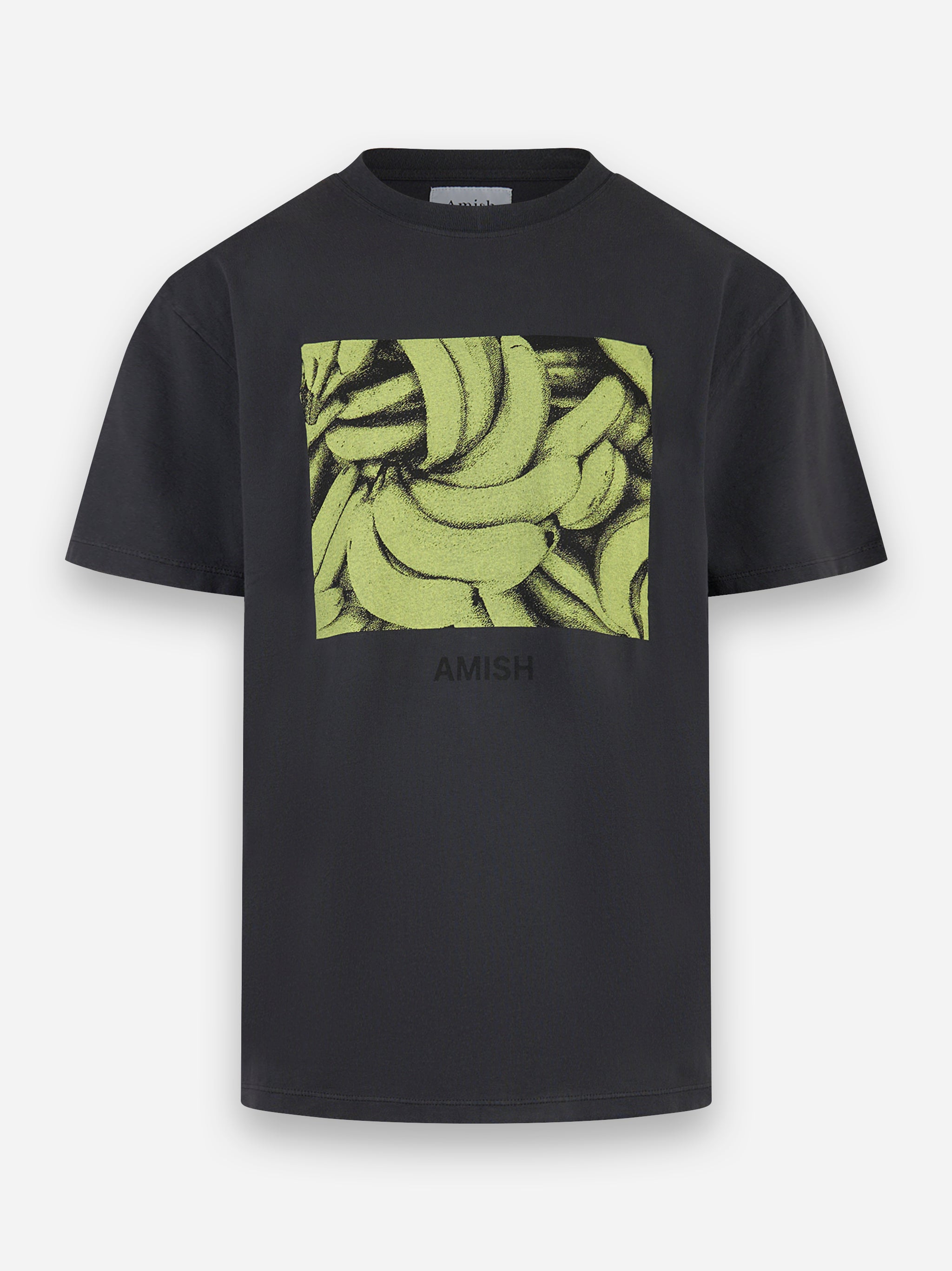 T-shirts manica corta con stampa Nero