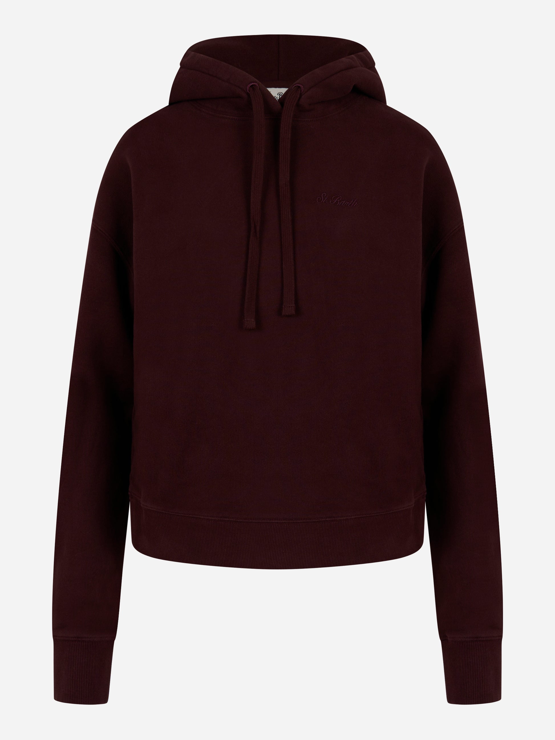 Felpa con cappuccio Mindy Bordeaux