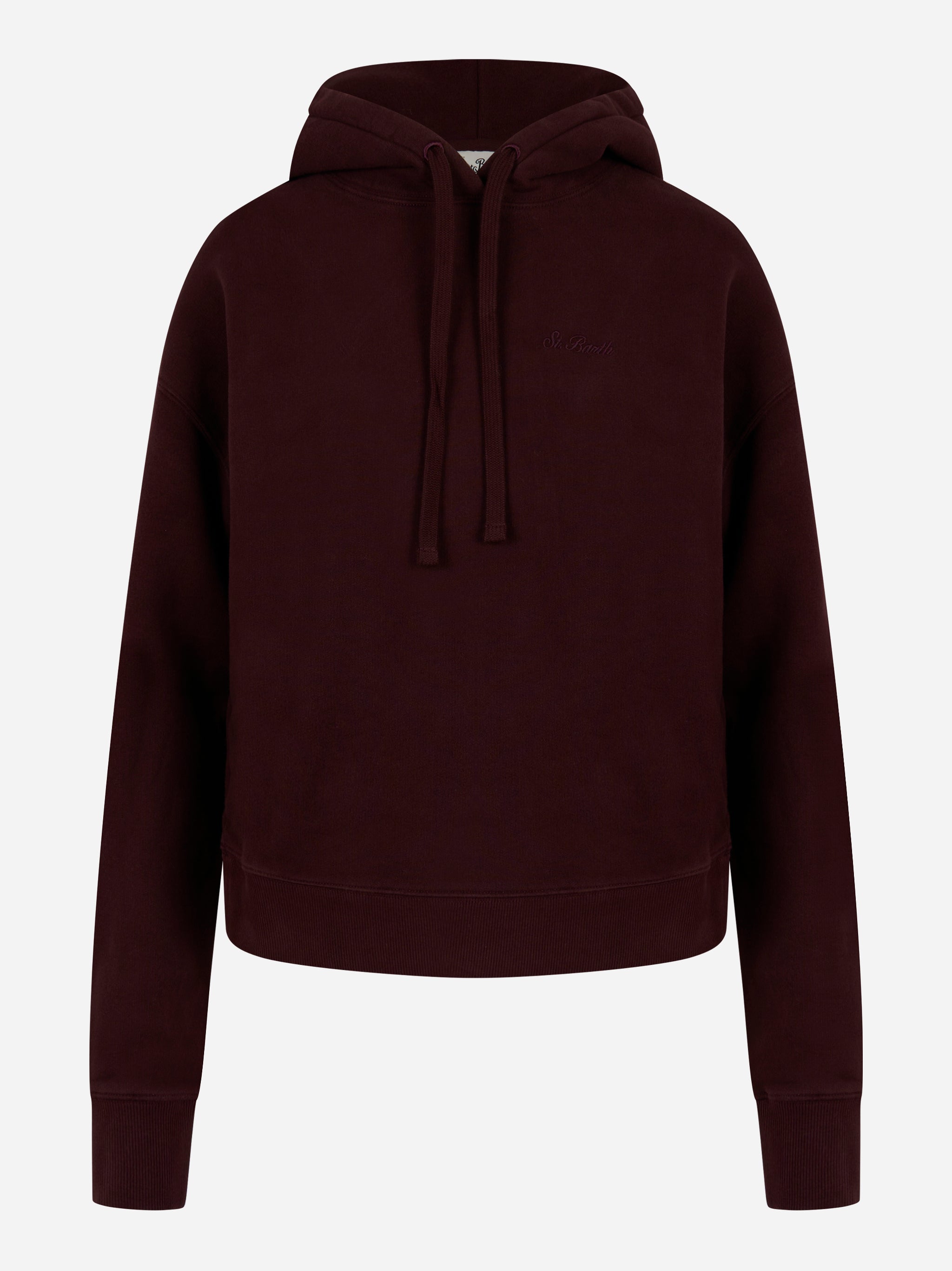Felpa con cappuccio Mindy Bordeaux