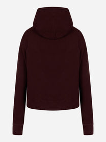 Felpa con cappuccio Mindy Bordeaux