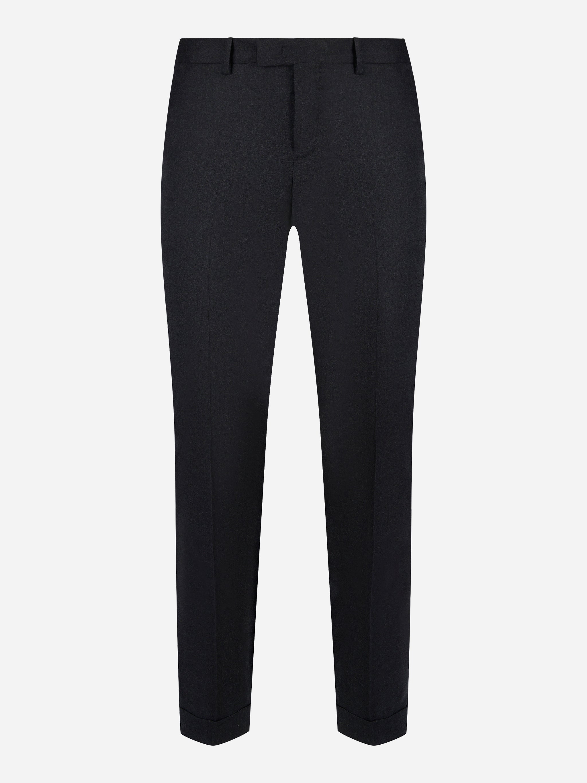 Pantalone Master slim fit in lana stretch Grigio