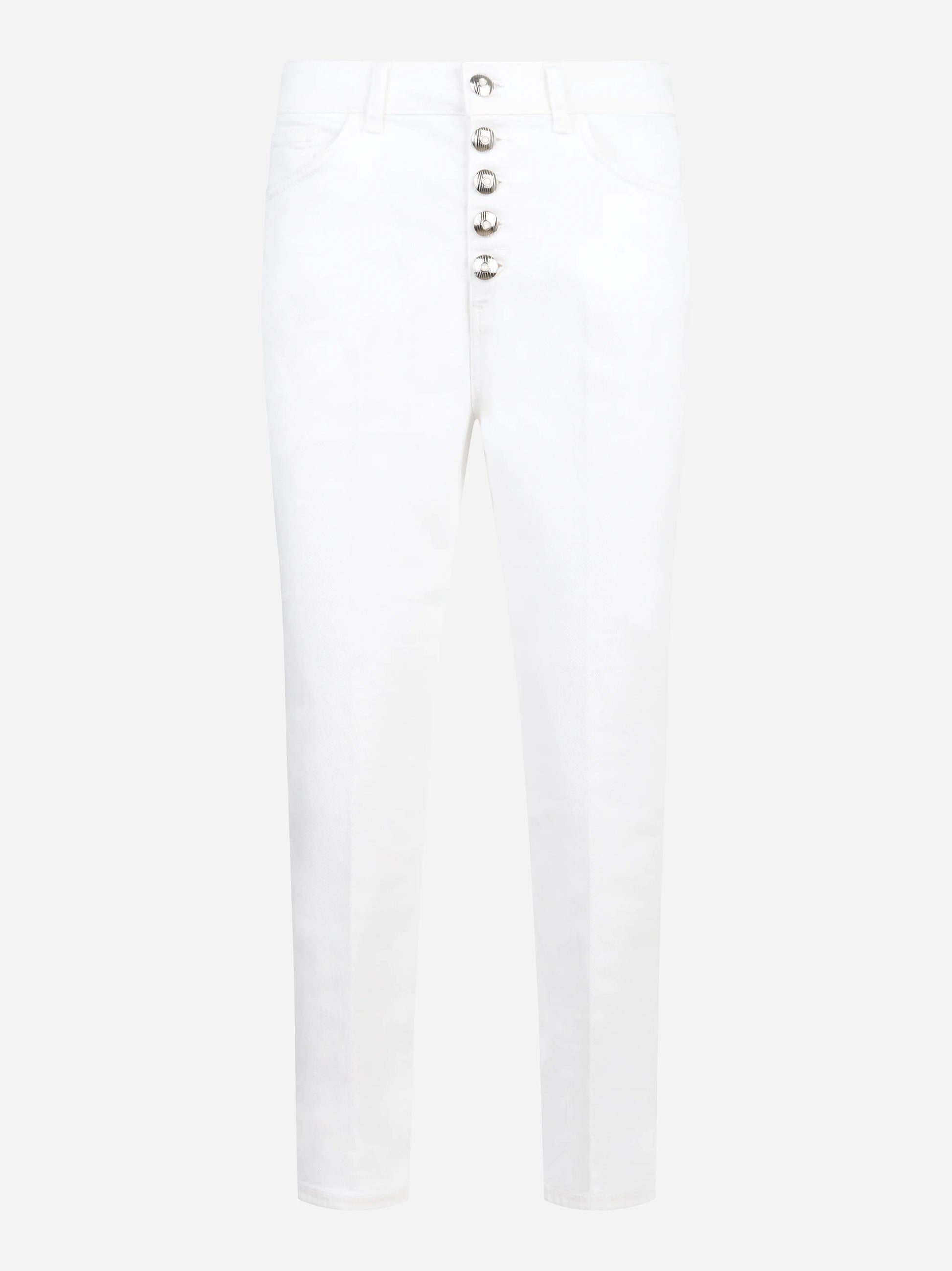 Jeans Koons loose fit in bull stretch bianco