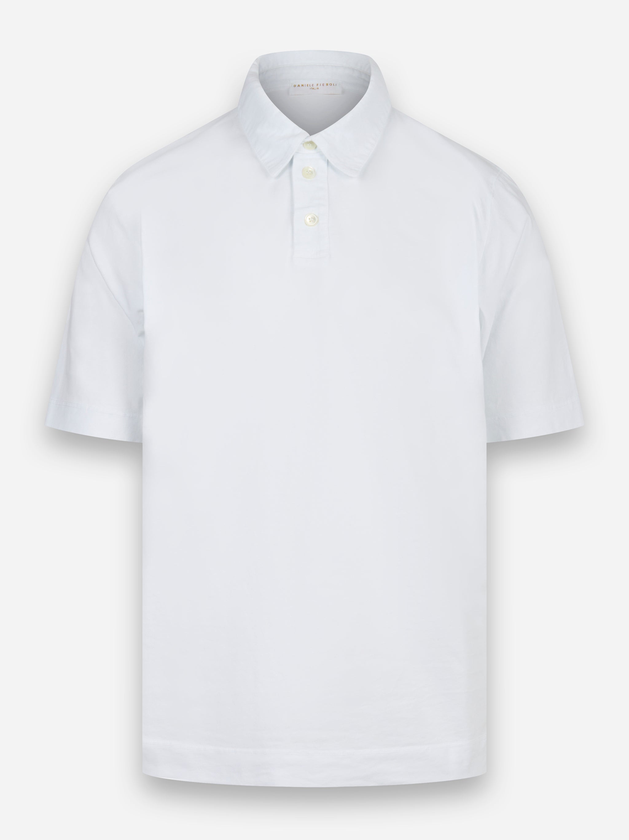 Polo manica corta slim Bianco