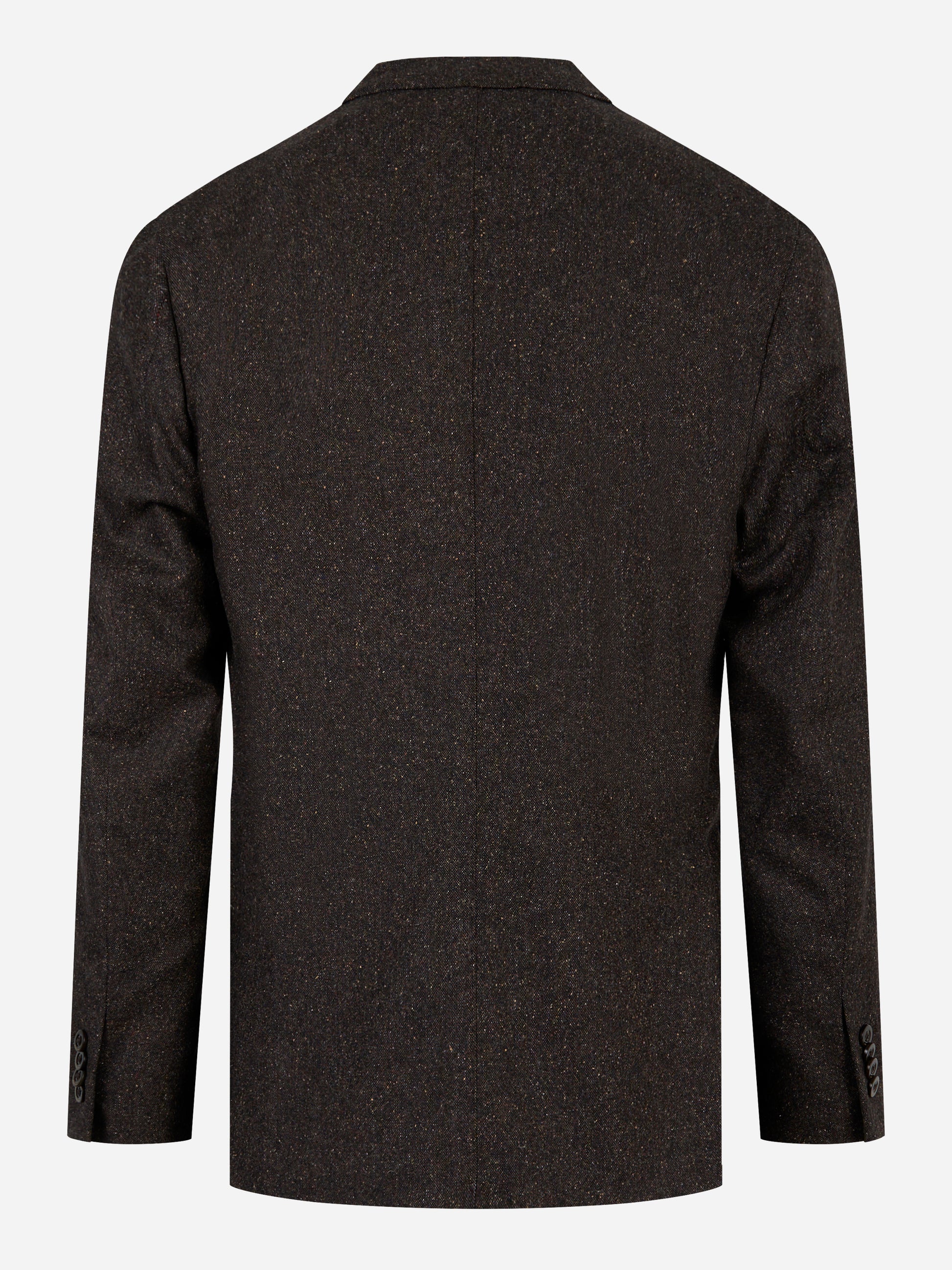 Blazer doppiopetto in donegal Marrone