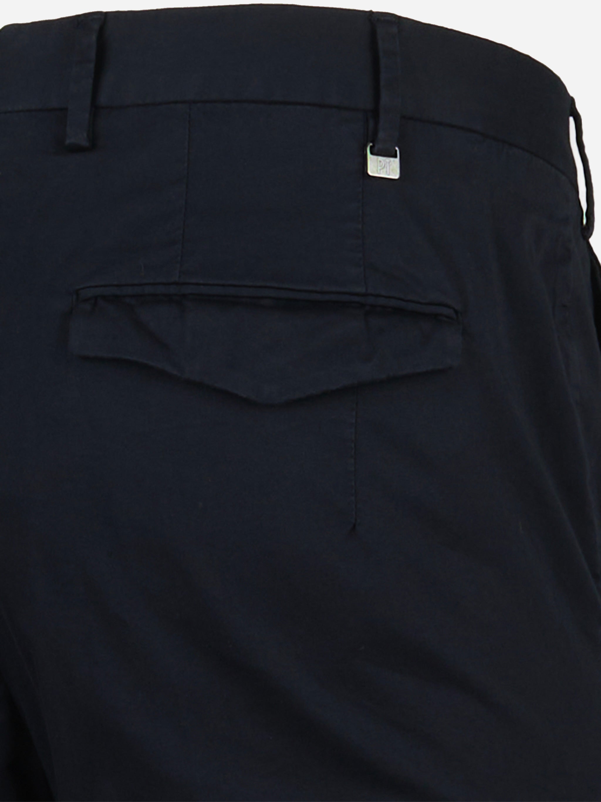 Pantalone slim fit in cotone stretch Master Blu