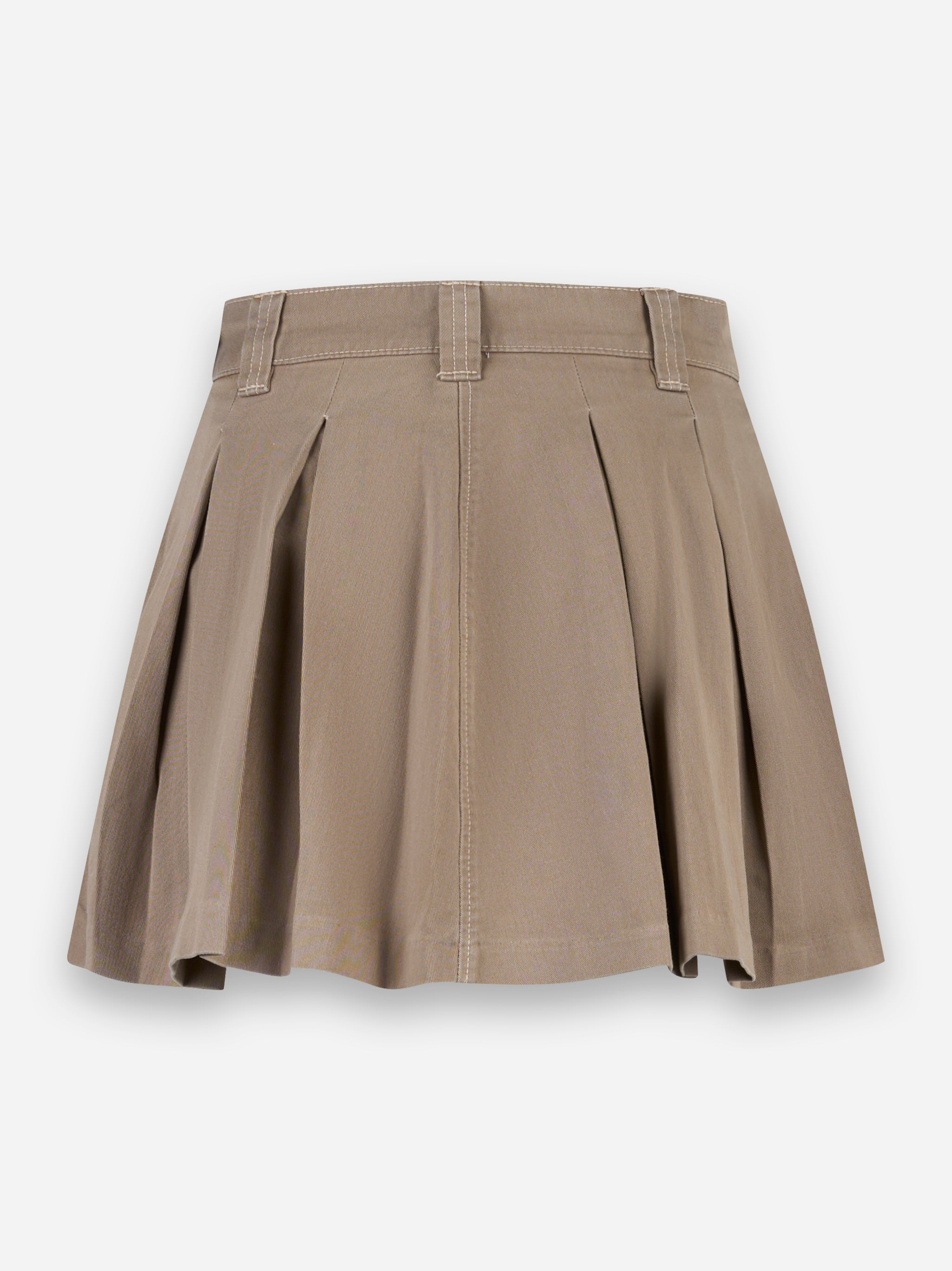 Gonna in cotone Unionville Beige