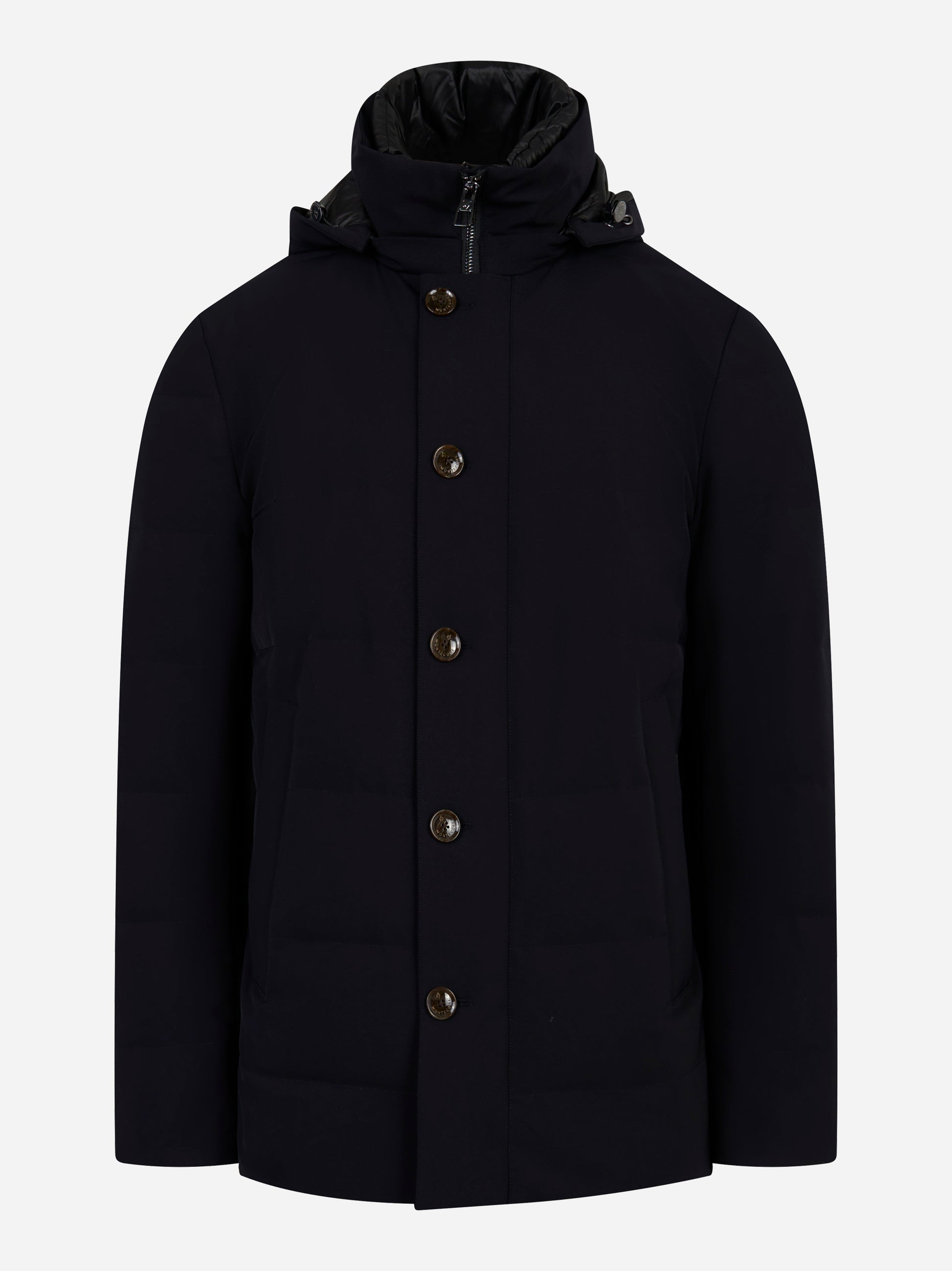 Giacca tecnica in nylon con imbottitura interna Blu