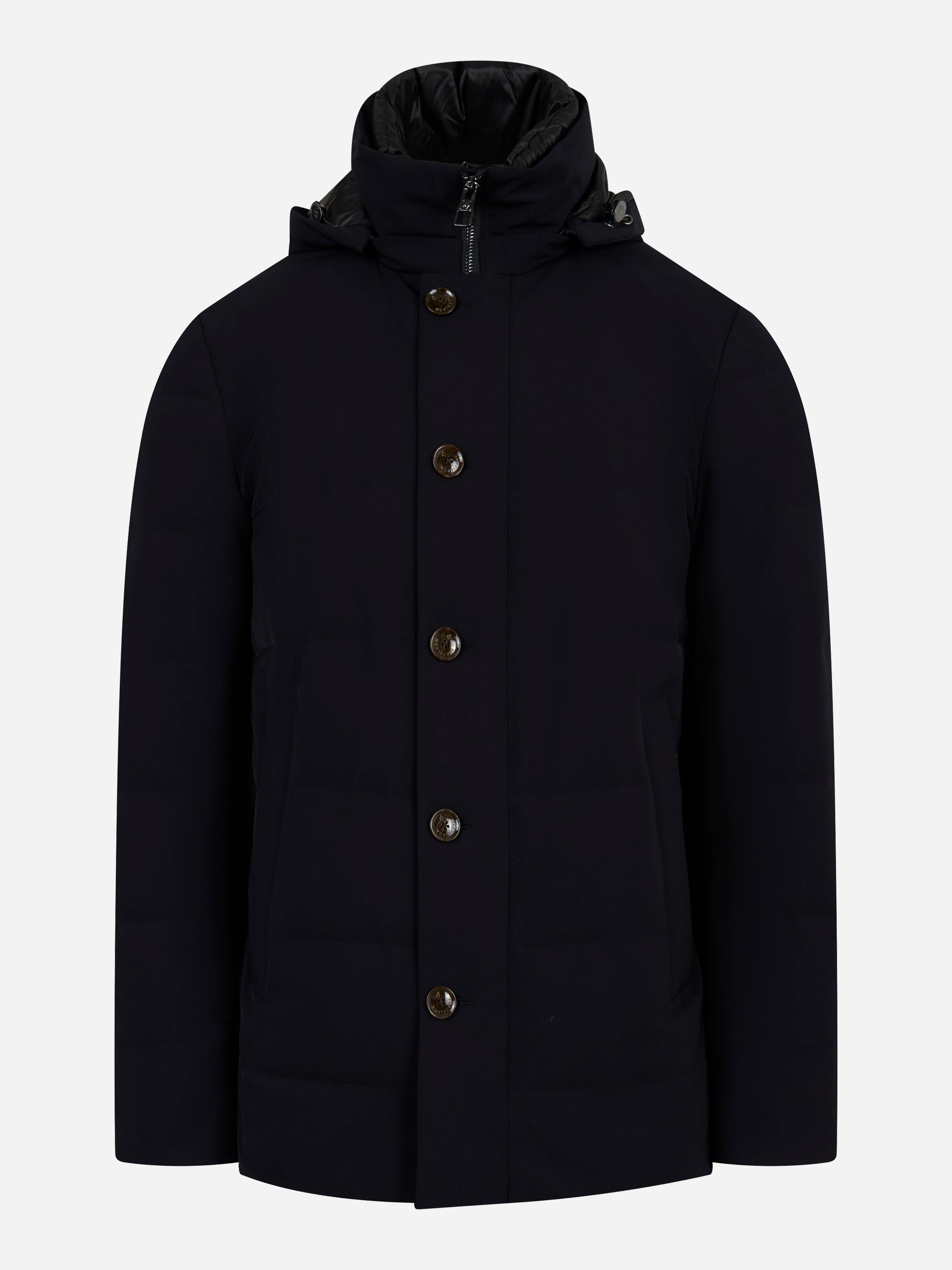 Giacca tecnica in nylon con imbottitura interna Blu