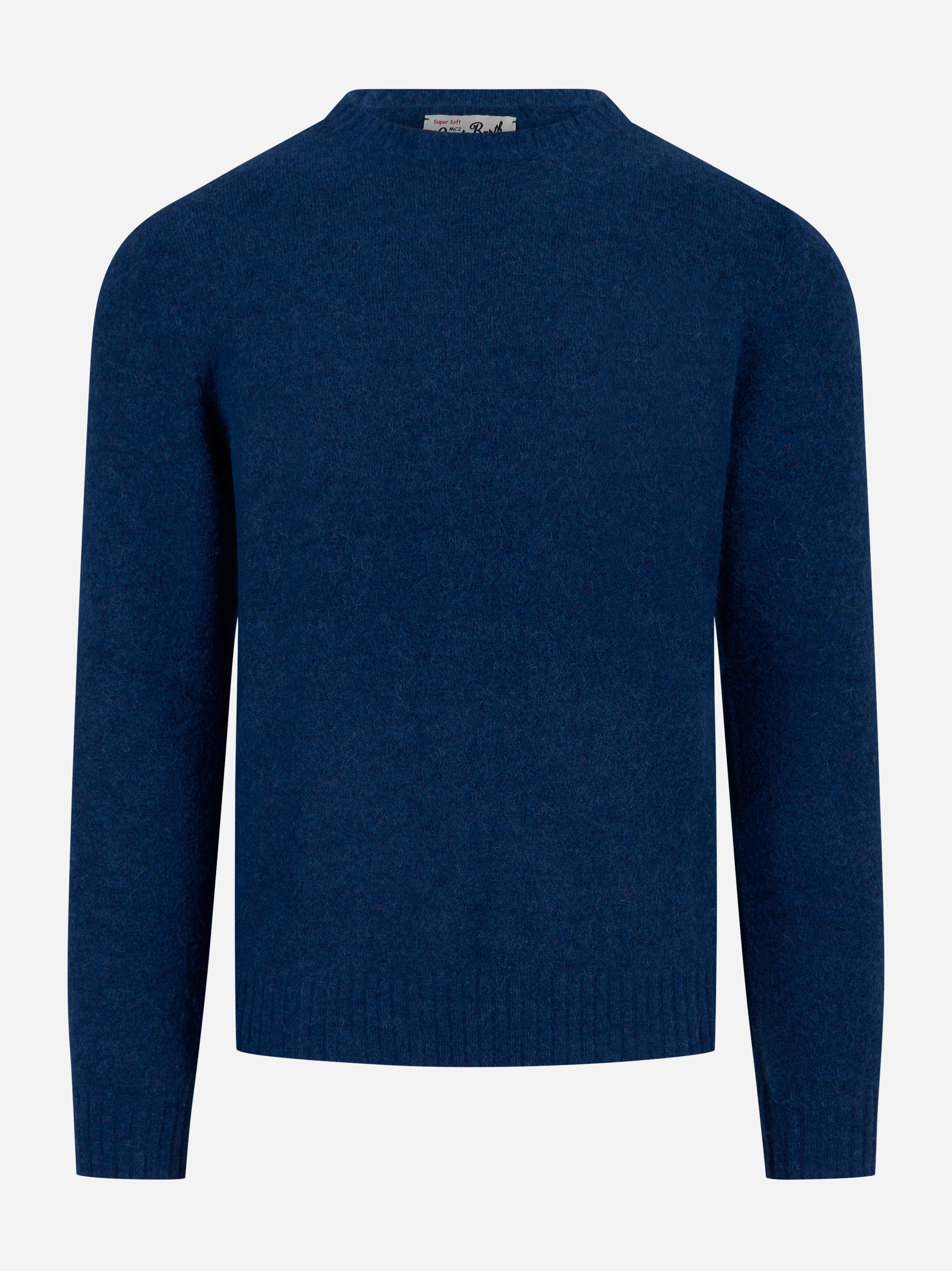 Maglia Regent in alpaca Blu