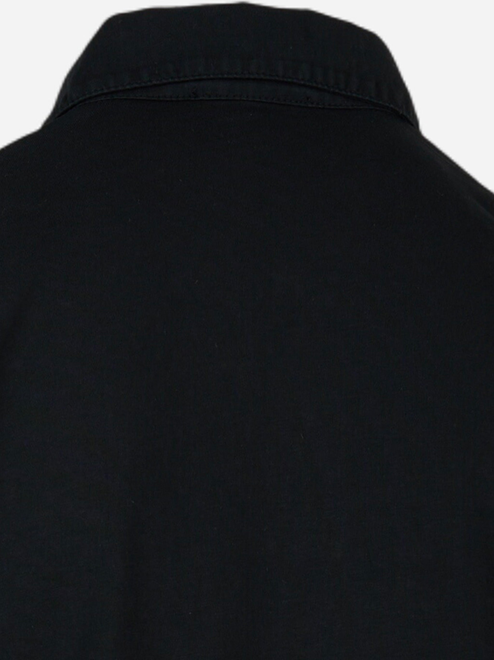 Polo manica corta slim Nero
