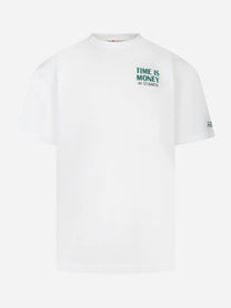 T-shirt girocollo Delmar "Time is Money"