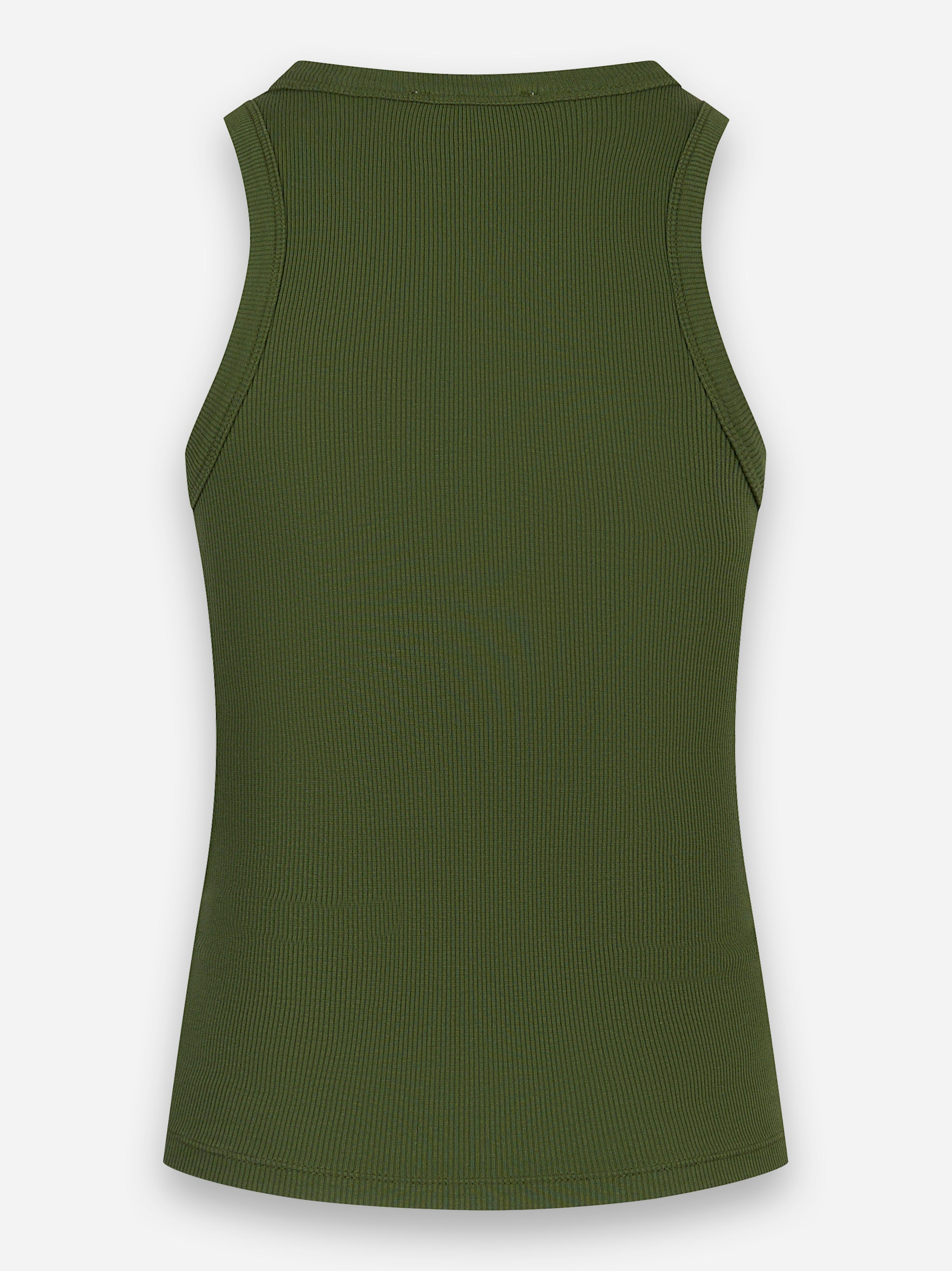 Tank top Ada a costine Verde