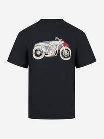 T-shirt DEUS EX MACHINA BLACK D261MTS148 Nero