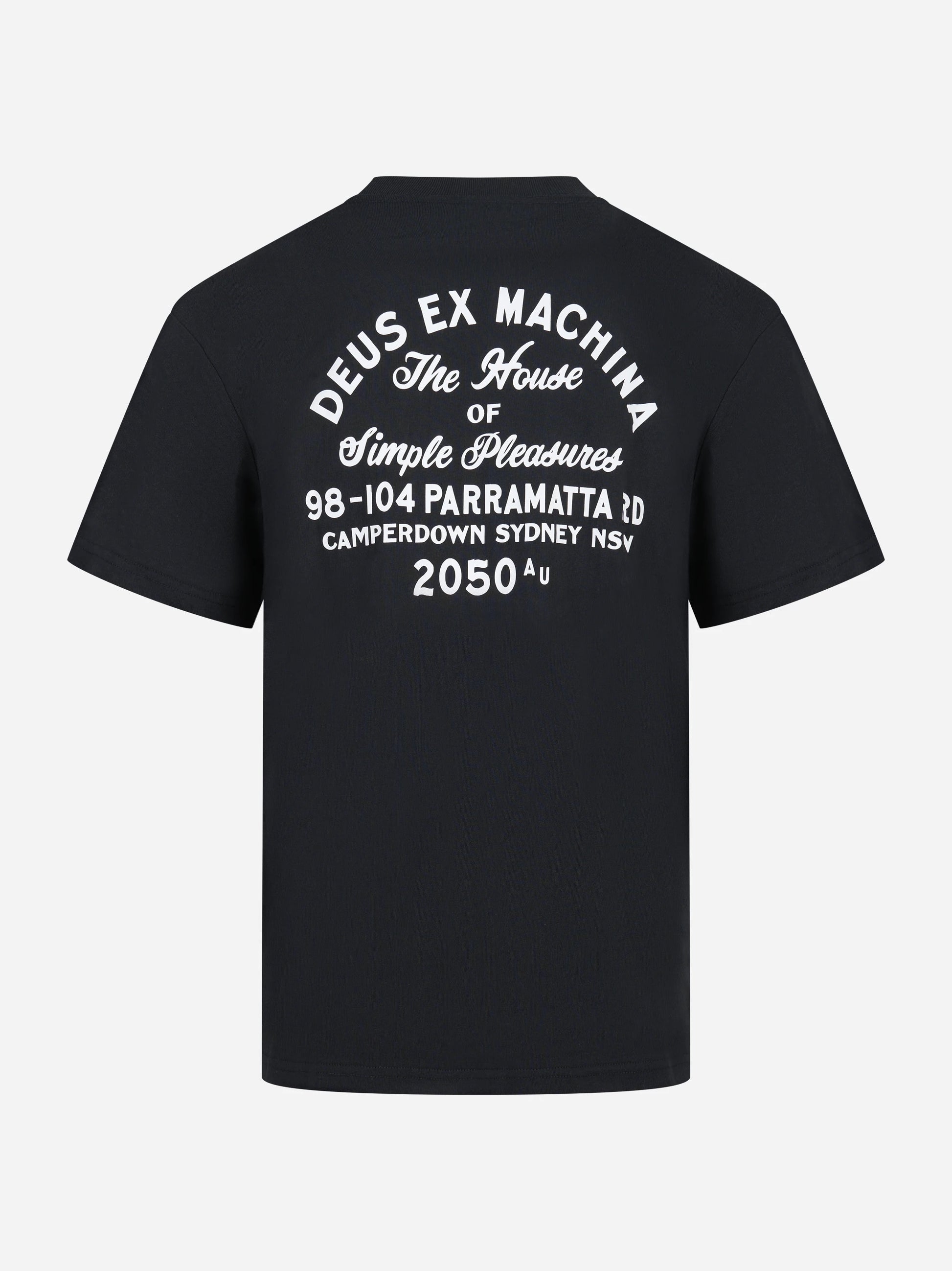 T-shirt DEUS EX MACHINA BLACK D261MTS148 Nero