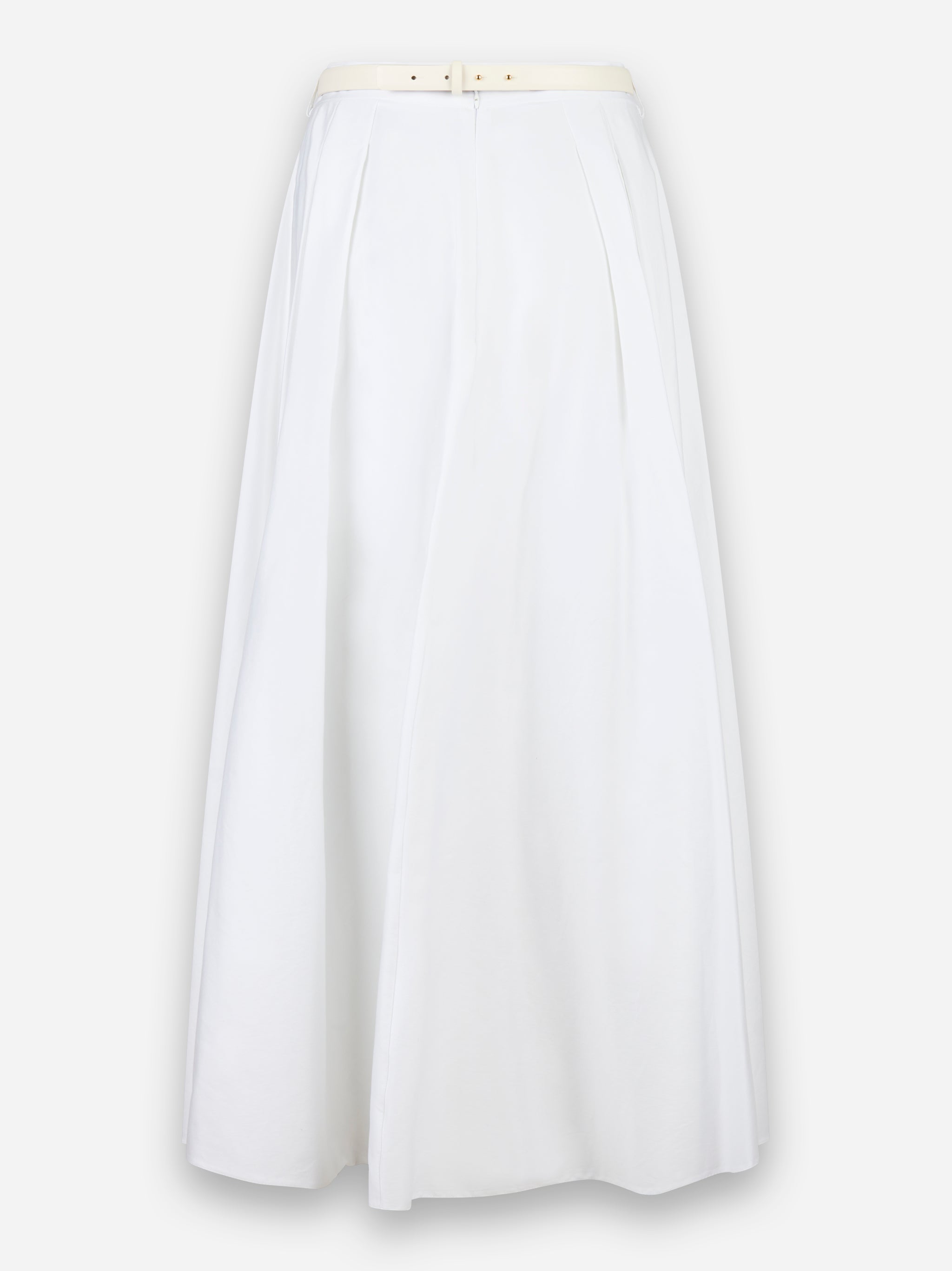 Gonna con cintura Bianco