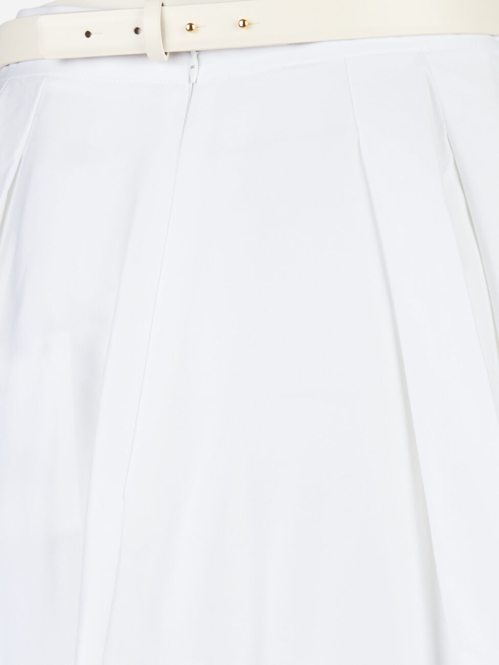 Gonna con cintura Bianco