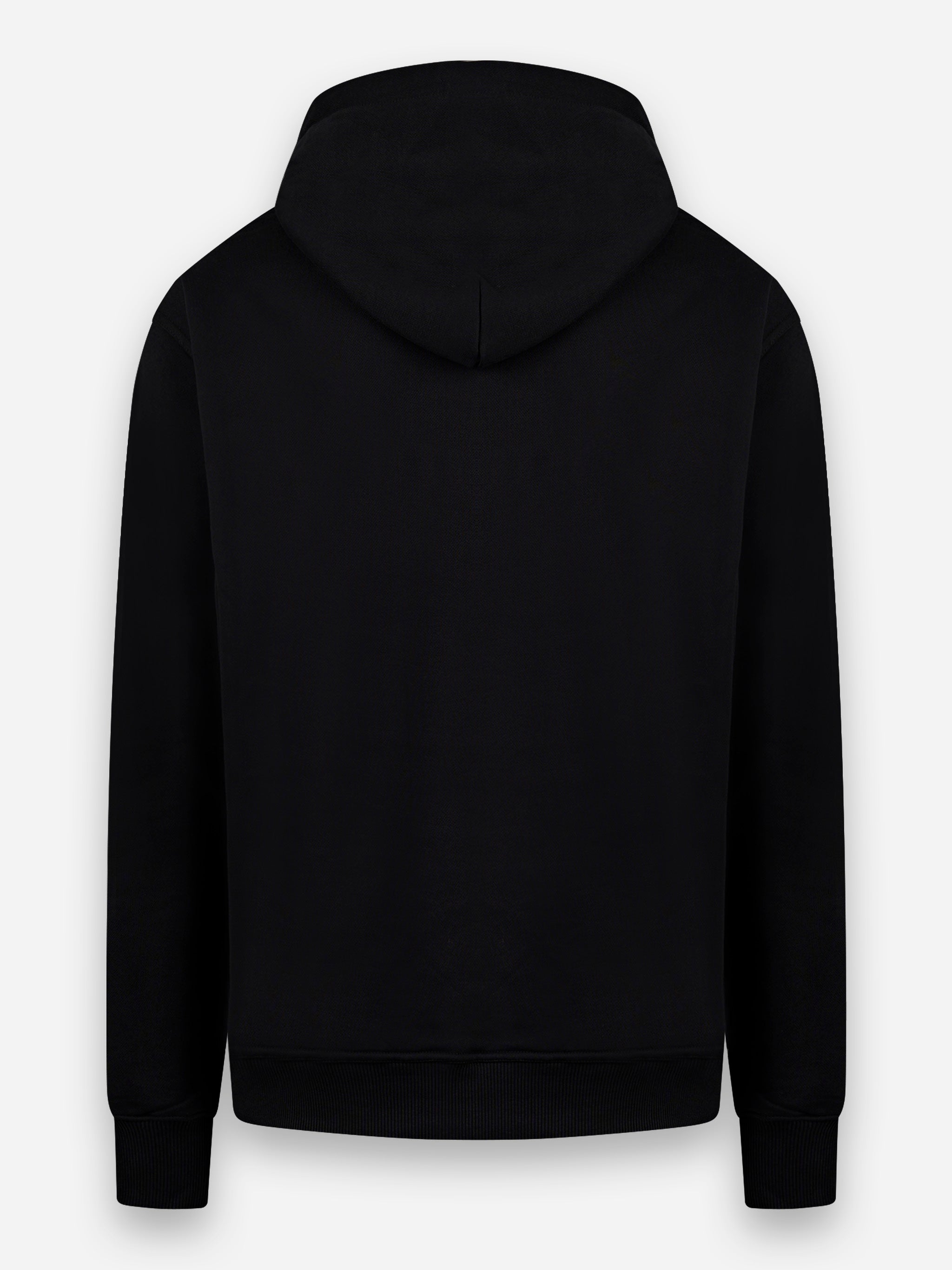 Hoodie con stampa logo Nero