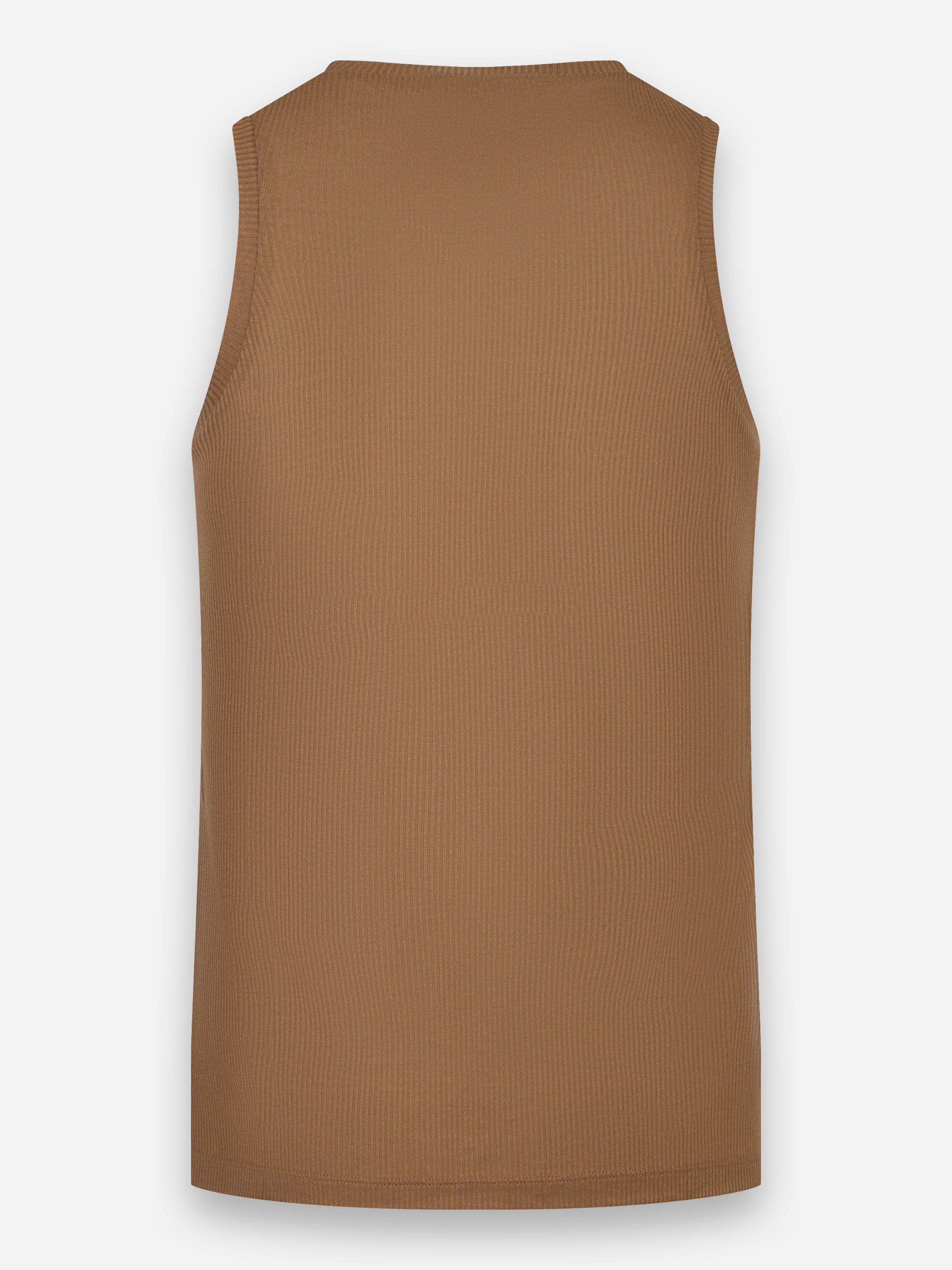 Canotta in maglia Beige