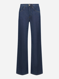 Jeans Jacklyn wide leg in denim fisso