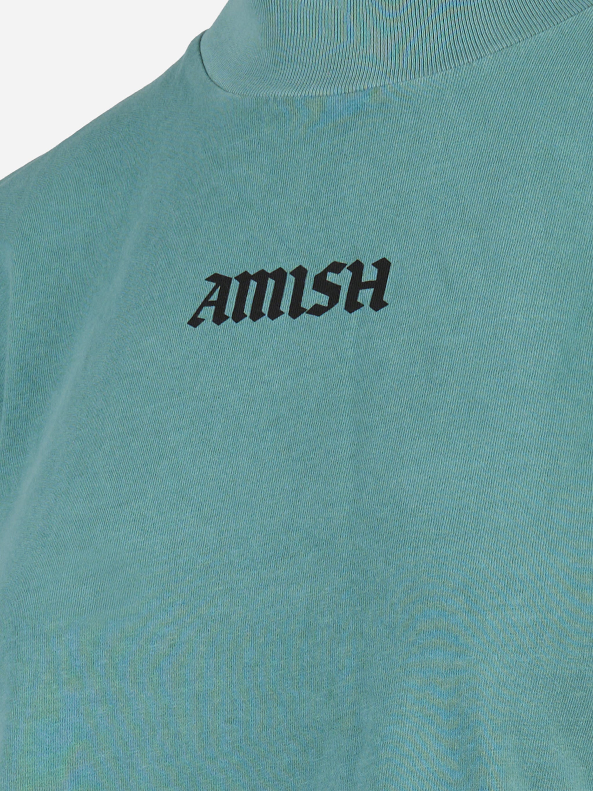 T-shirt slim Verde