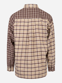 Camicia loose fit patchwork