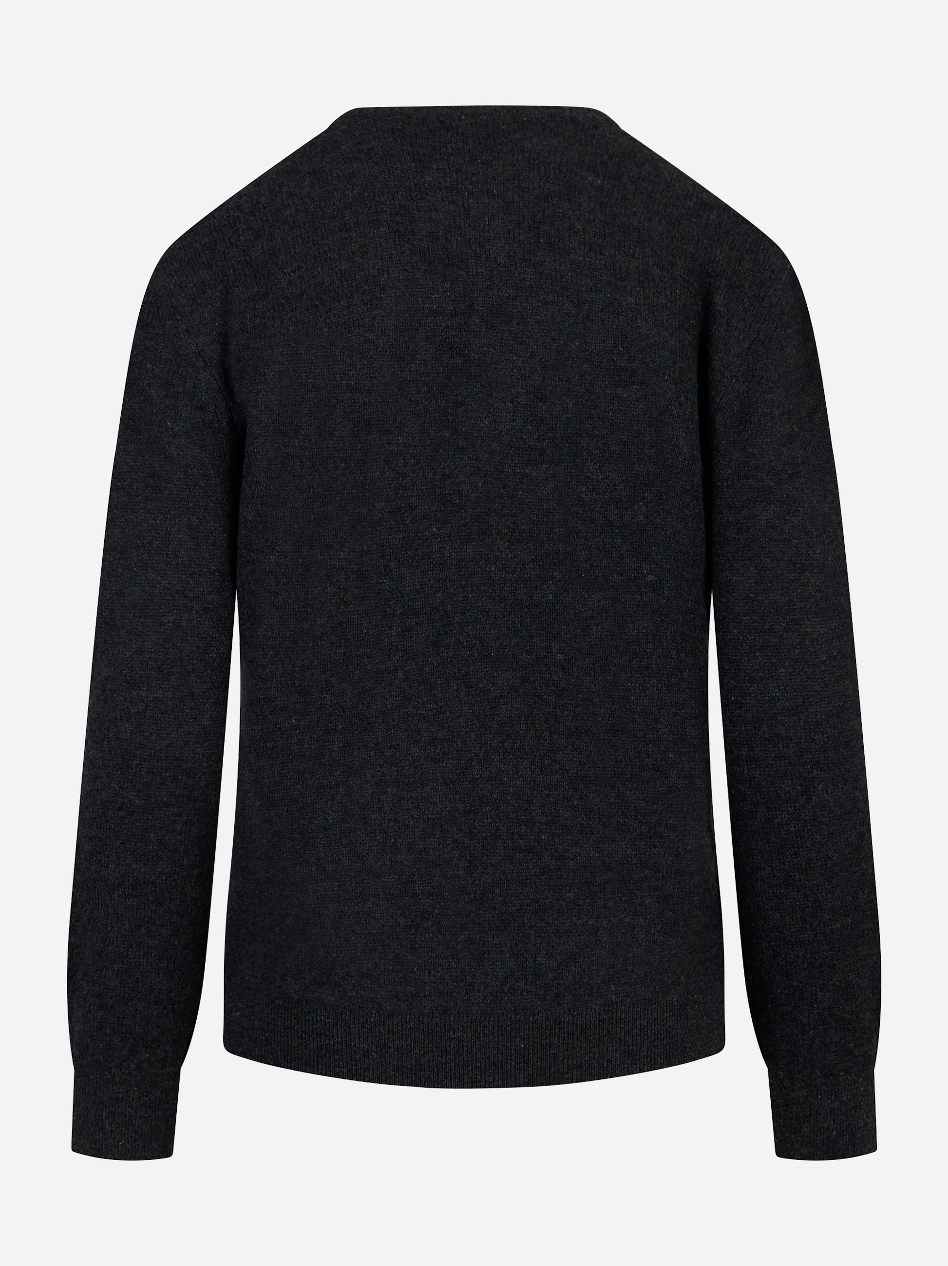 Maglia scollo V in cashmere Grigio