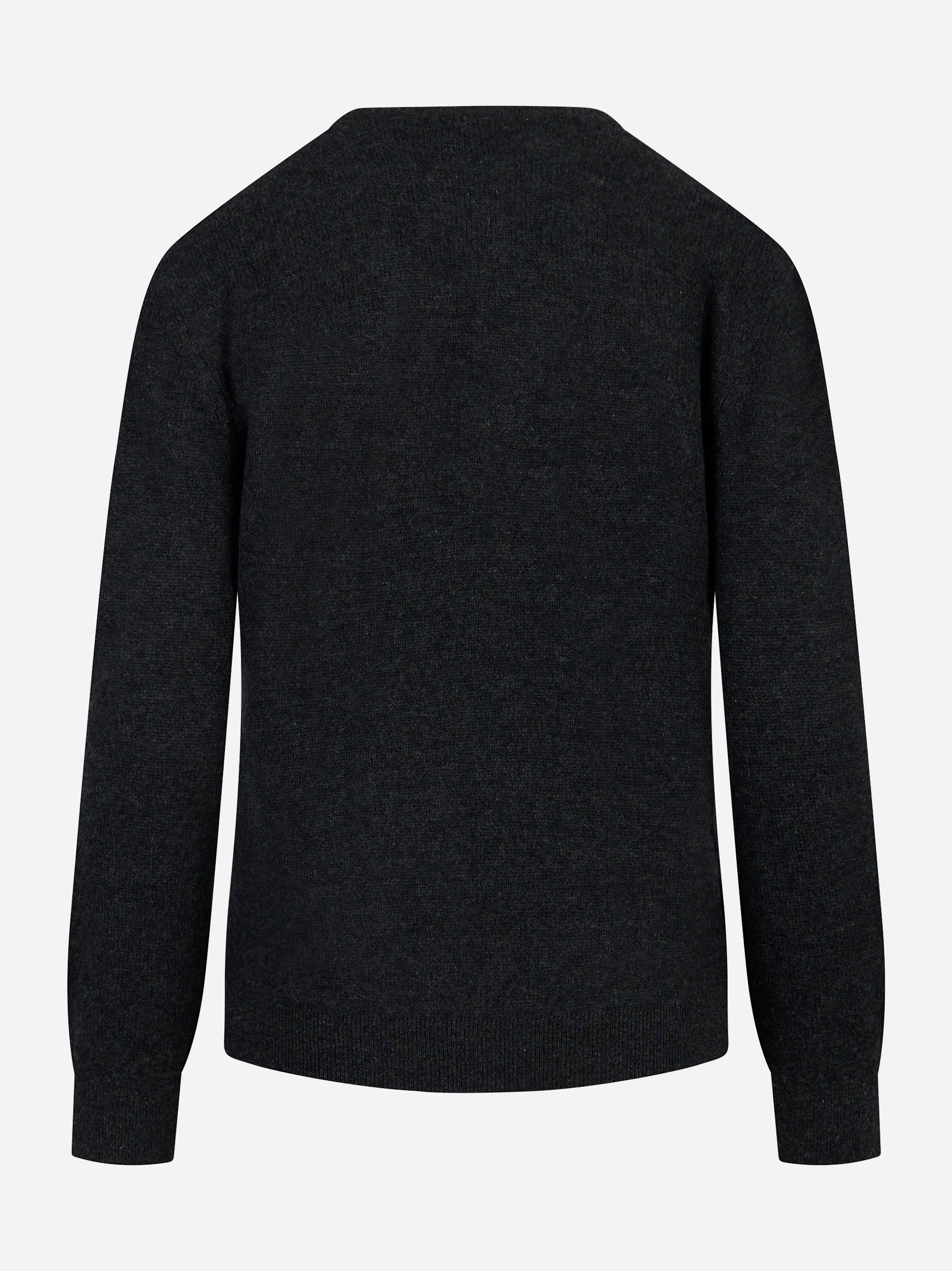 Maglia scollo V in cashmere Grigio