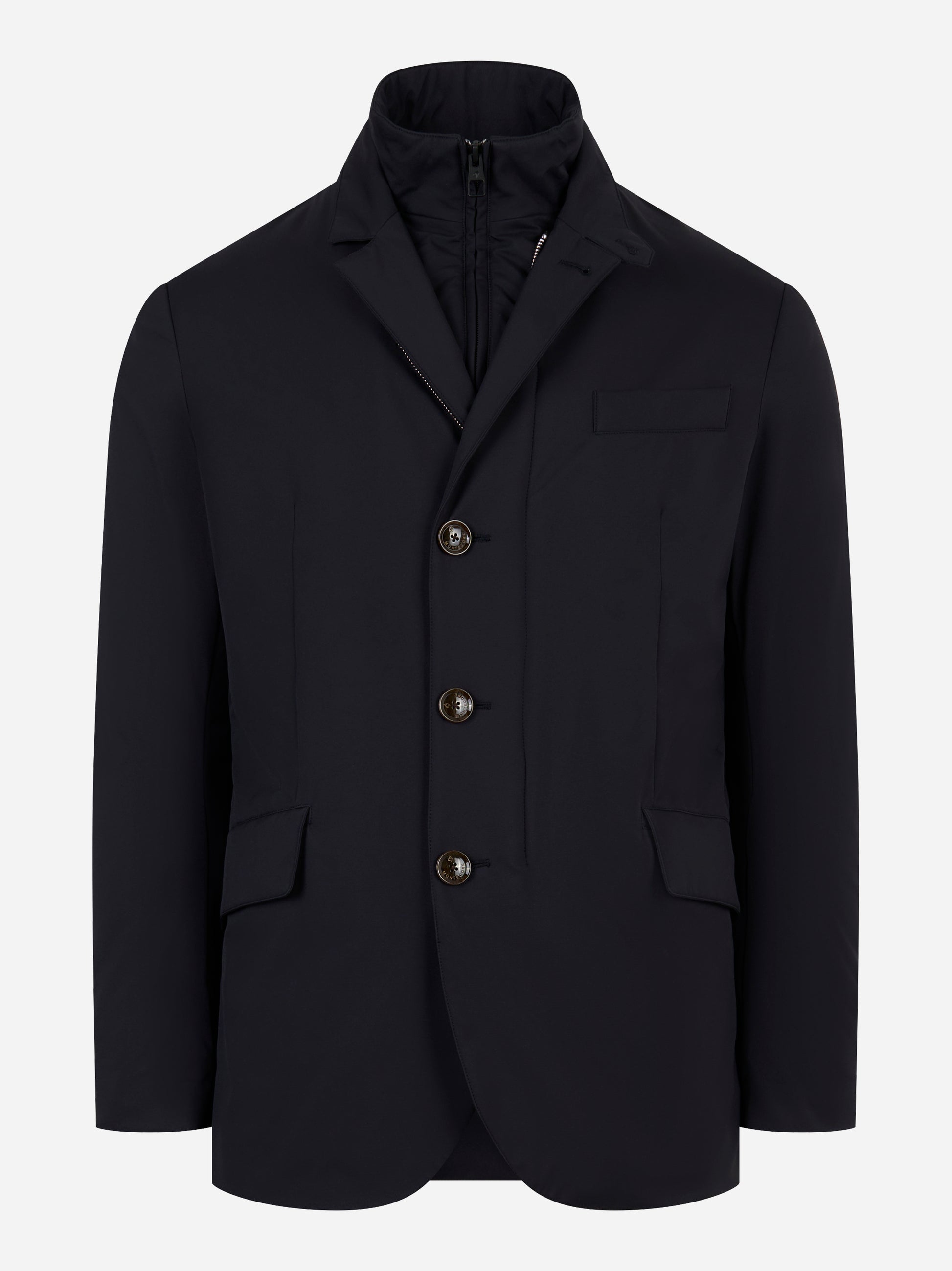 Giacca in nylon Blu