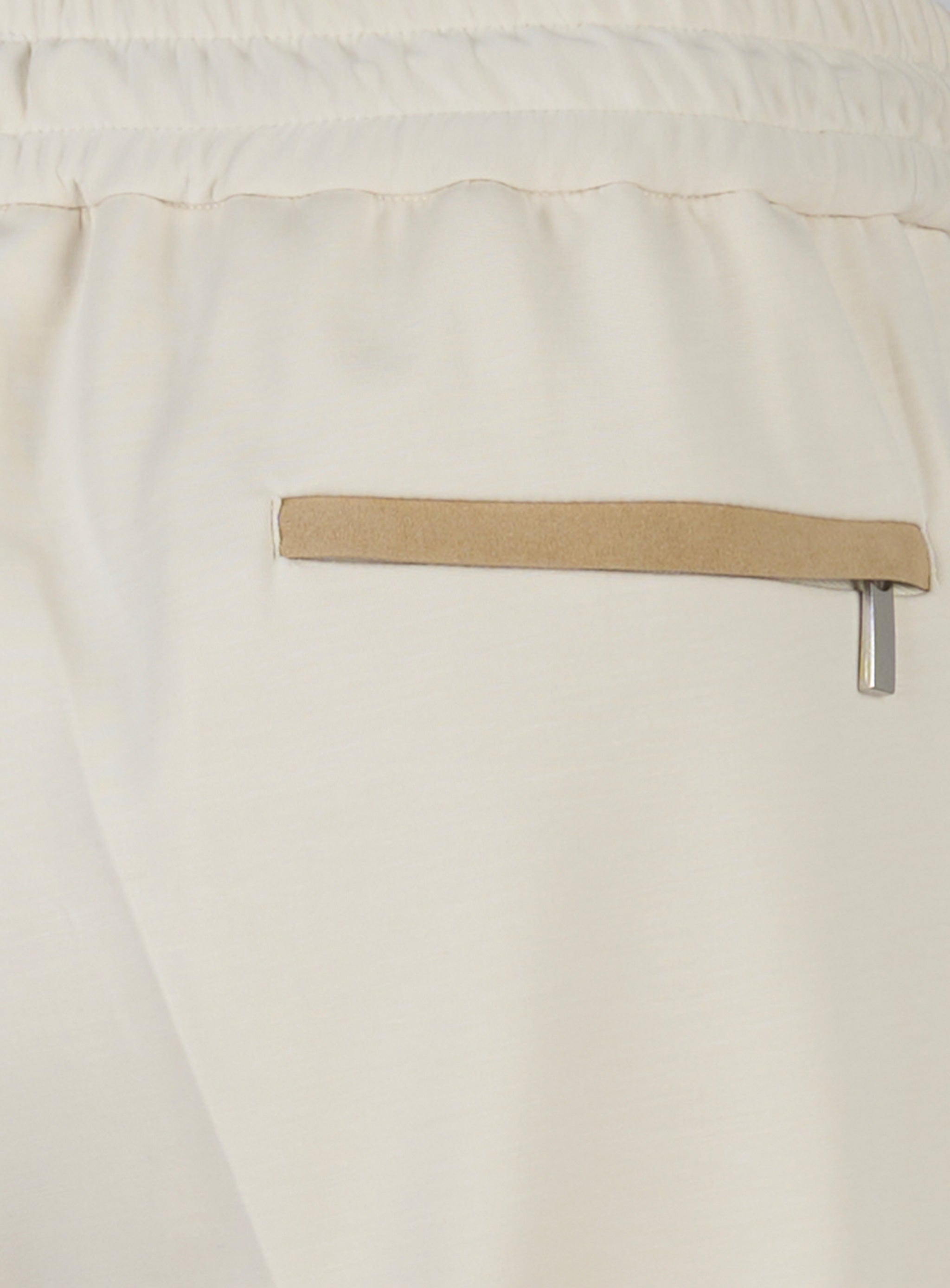 Pantalone jogging in jersey Bianco