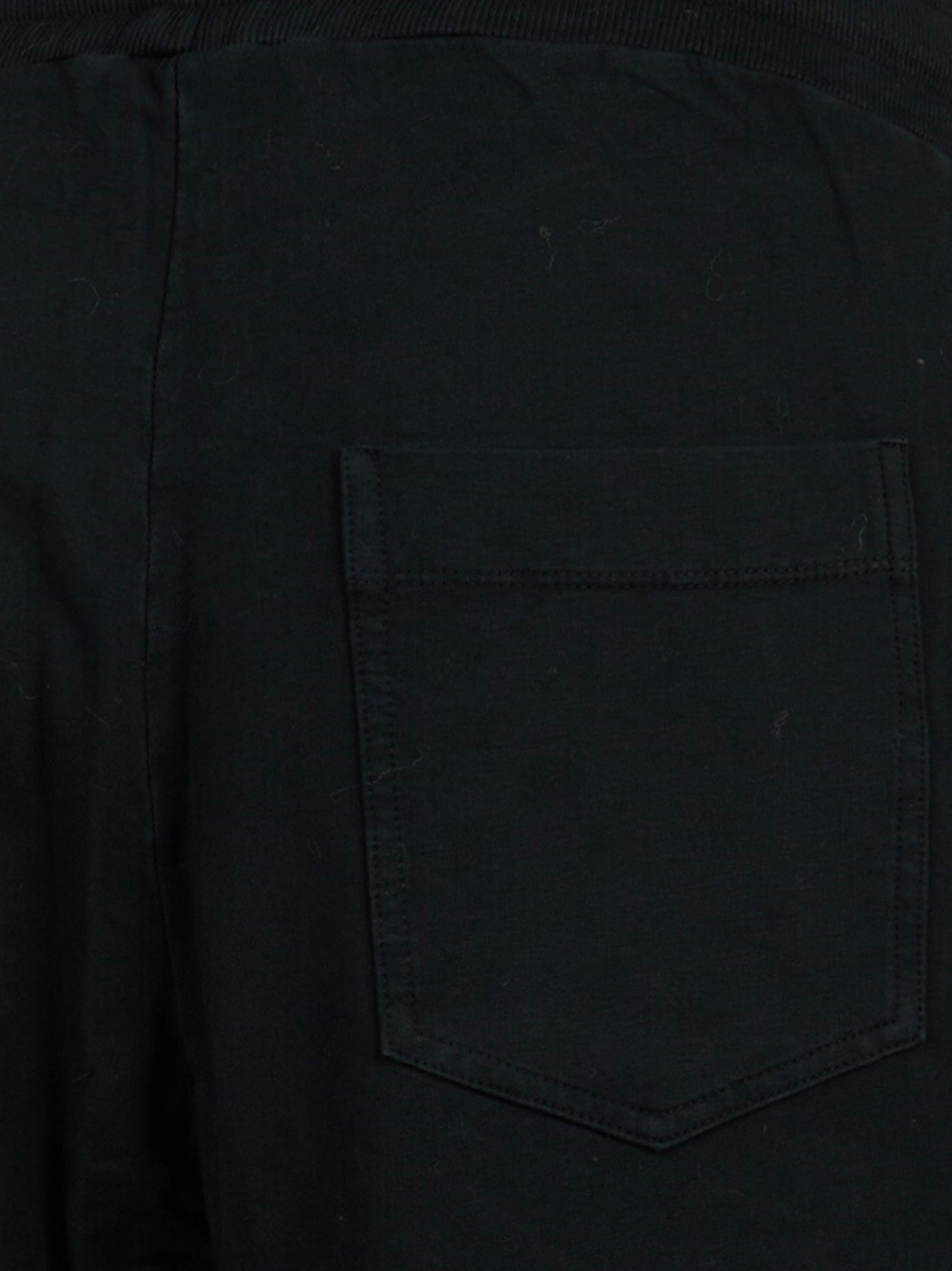 Pantalone jogging in jersey Nero