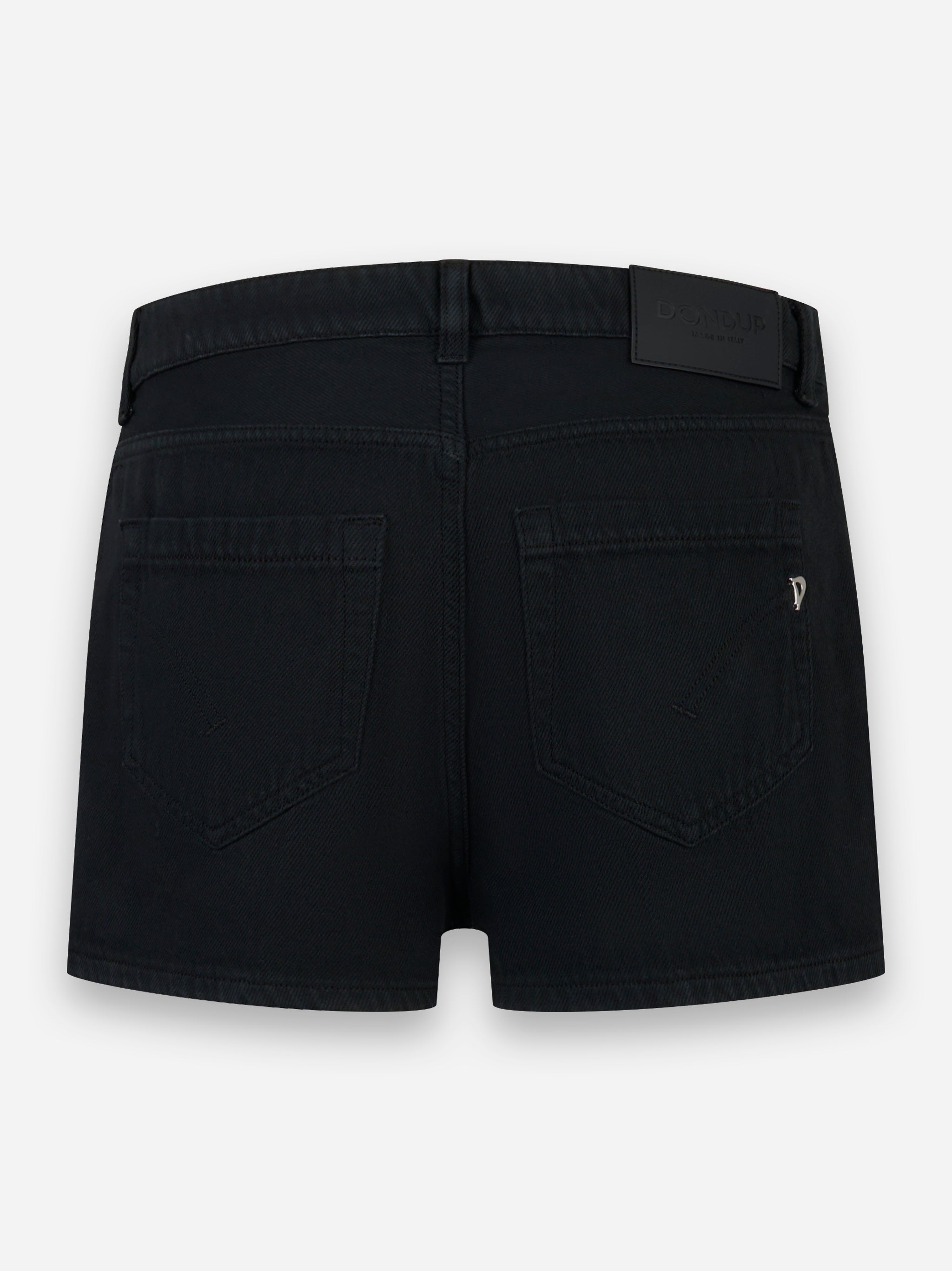 Shorts Evie in bull denim Nero