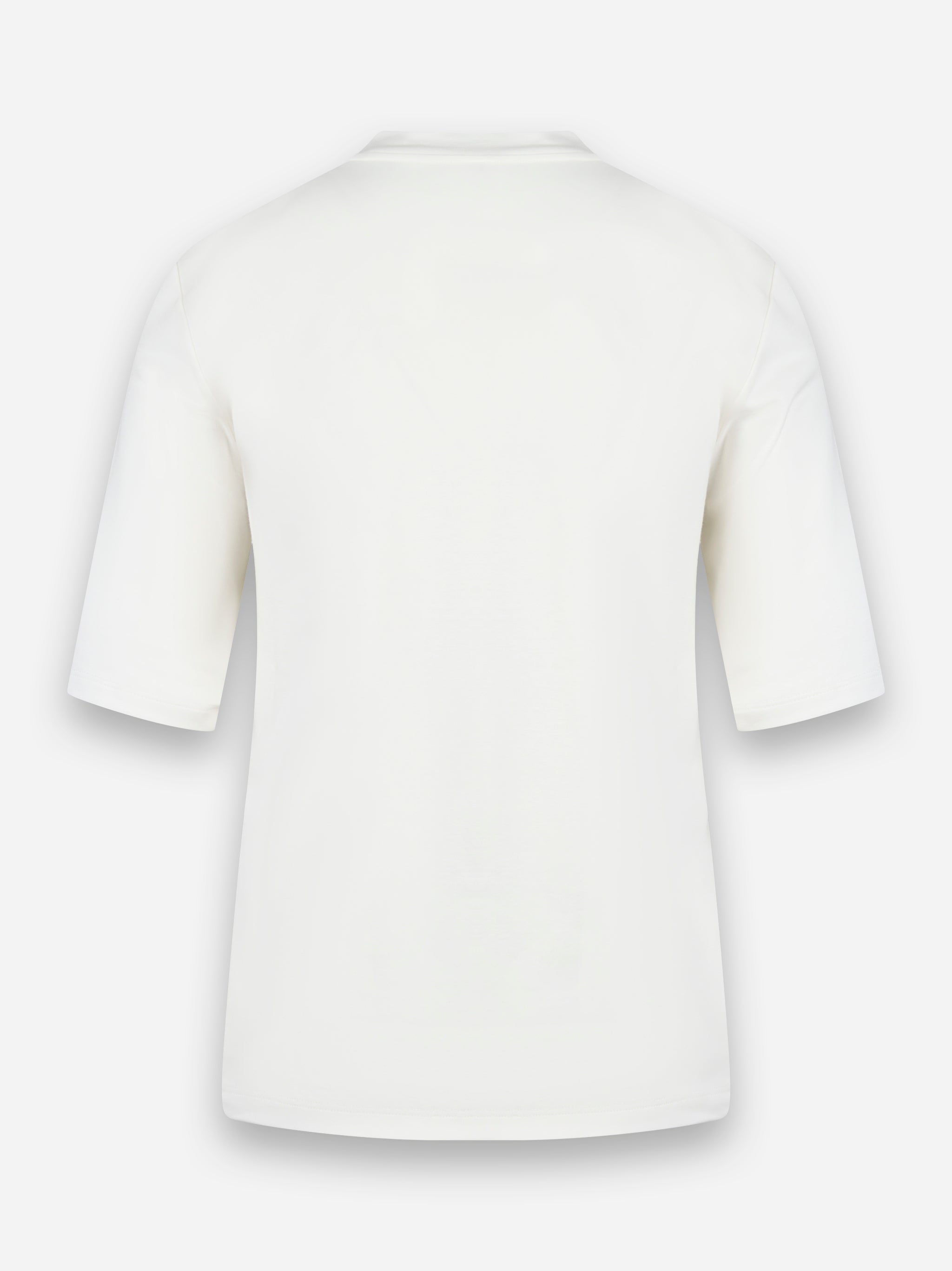 T-shirt legegto jersey doppio in cotone tecnico Bianco