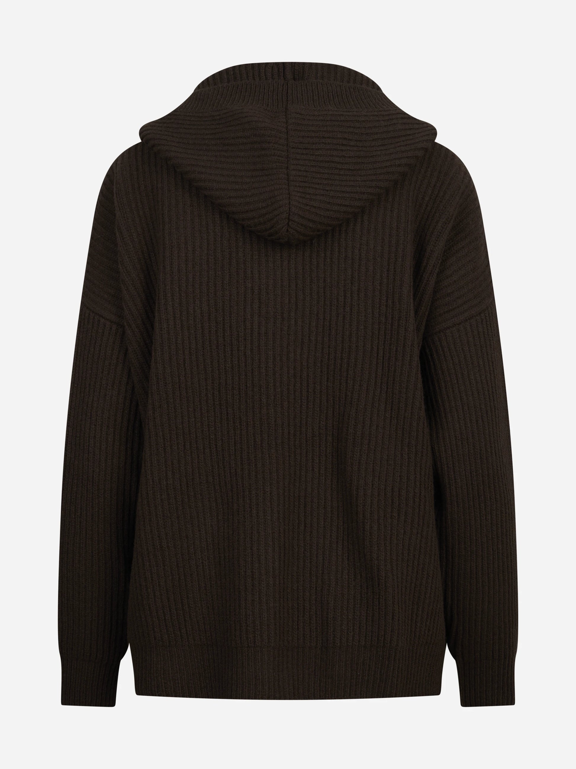 Cardigan oversized pescatore marrone